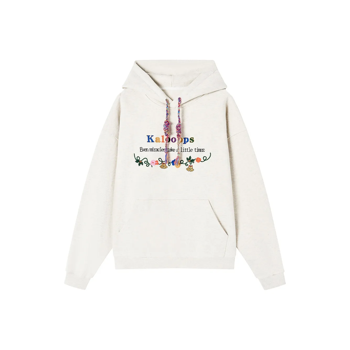 PAZZO Преппи стиль С капюшоном Пуловер Толстовка Женские