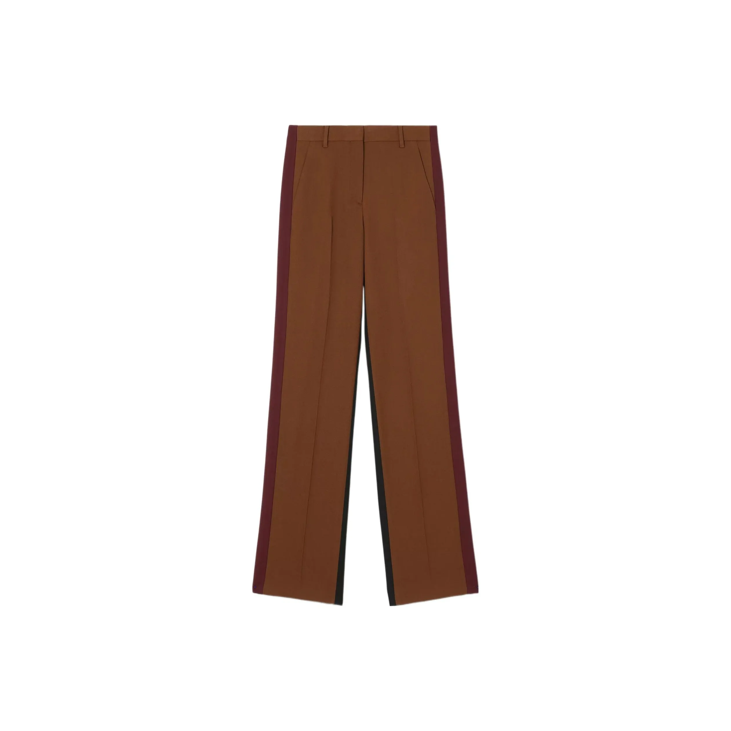 Burberry High waist Wool blend Trousers