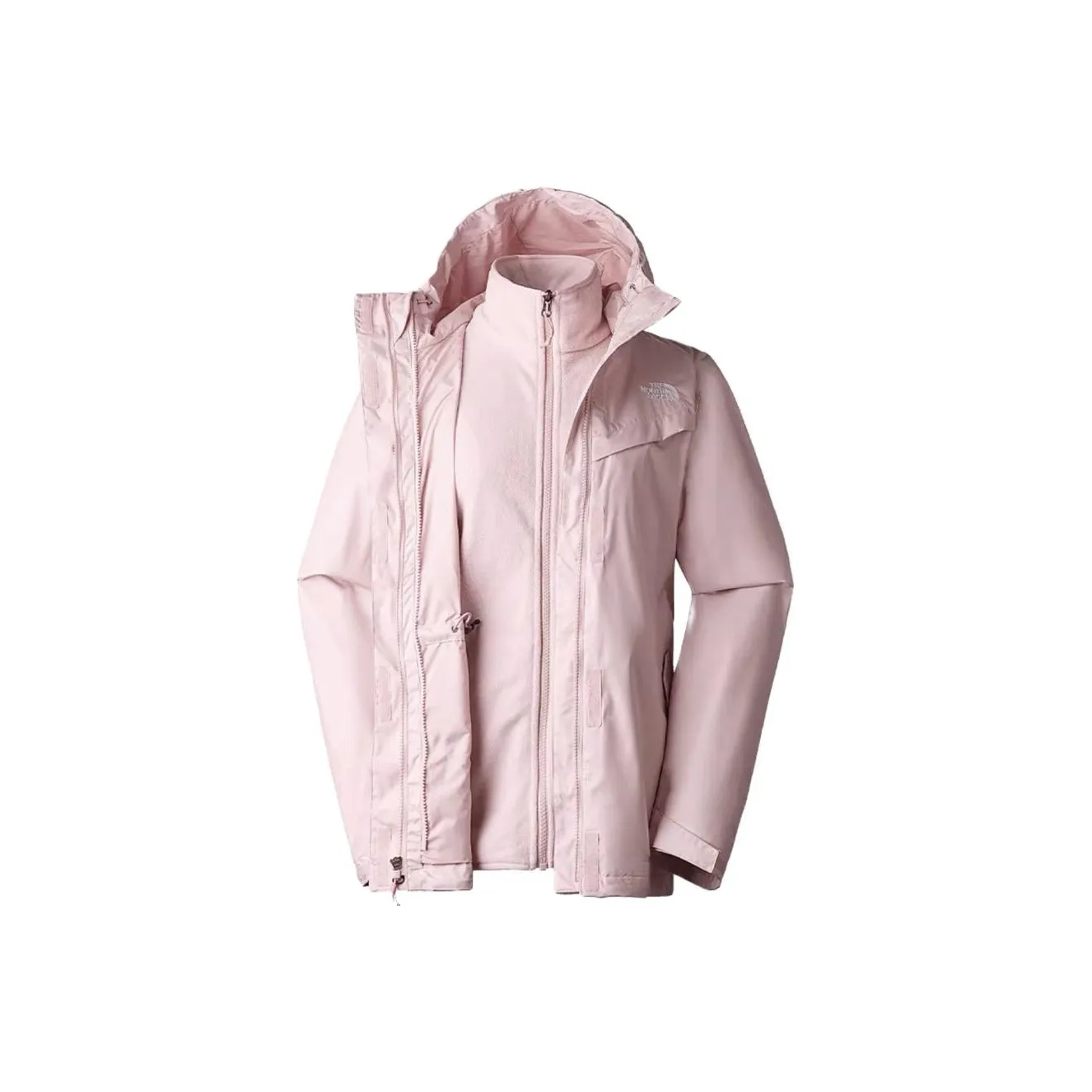 THE NORTH FACE Urban Exploration Водонепроницаемый Ветрозащитный Водоотталкивающий Теплоизоляционный Ветровка Женский Розовый