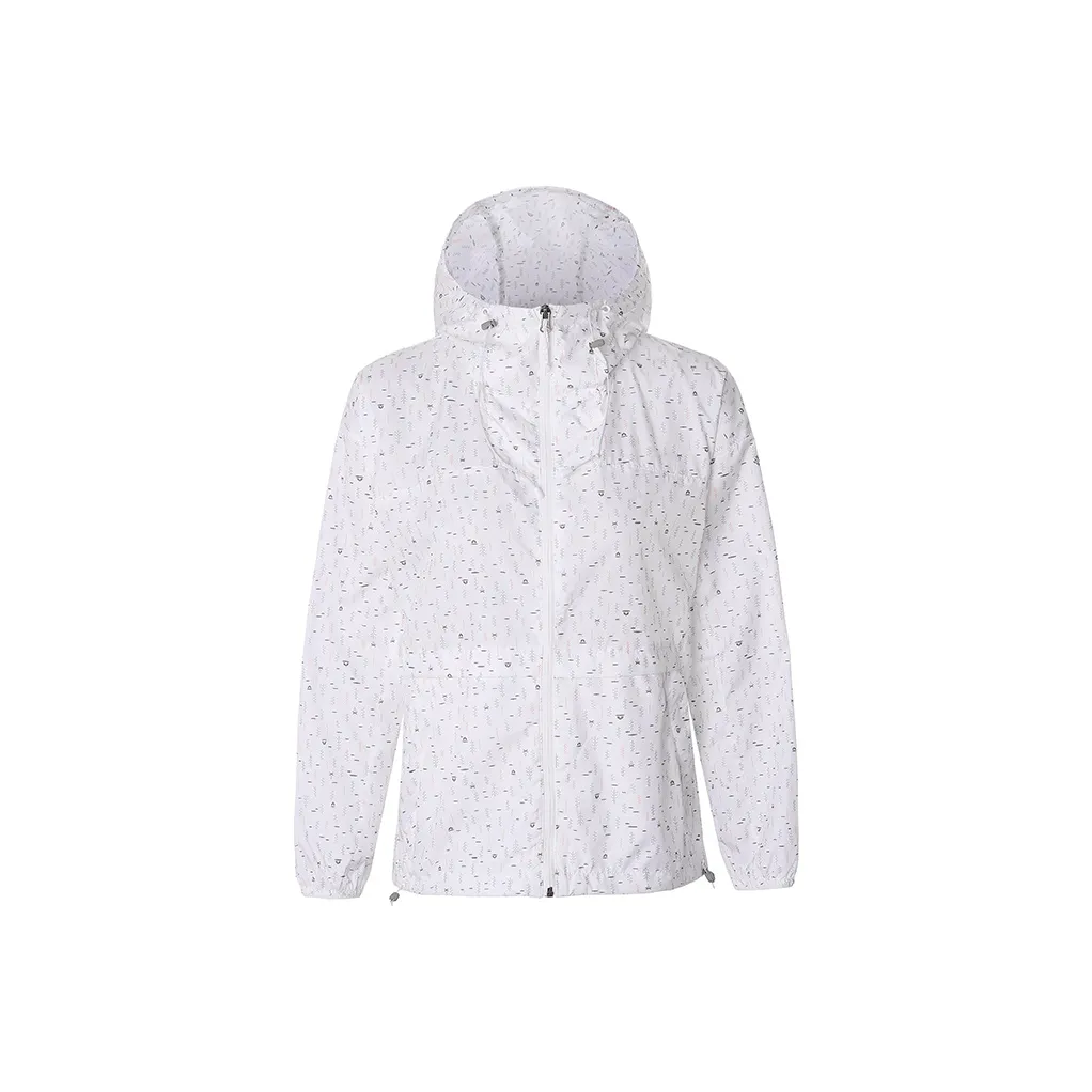 Columbia Ветрозащитная одежда с защитой от солнца женская белая