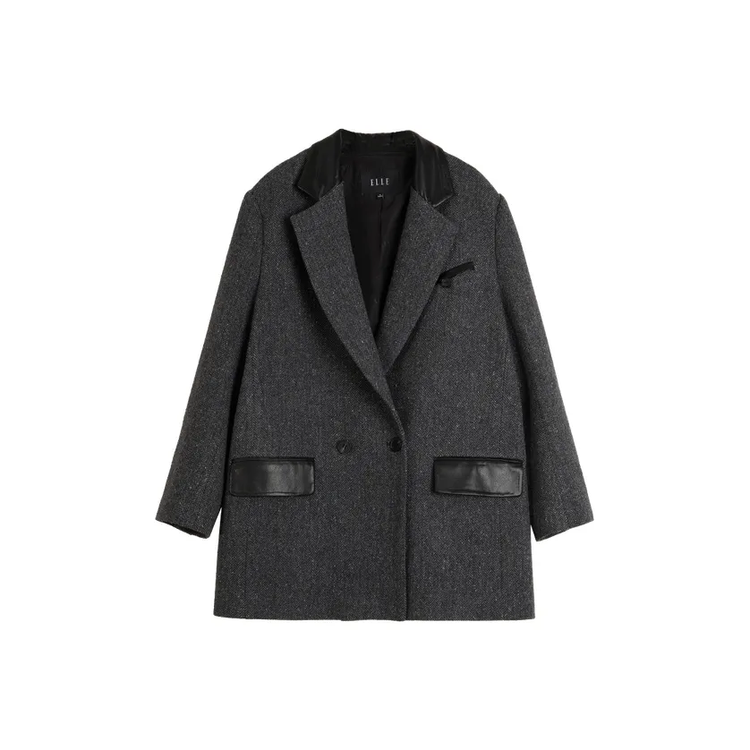 ELLE Бизнес-костюм женский черный