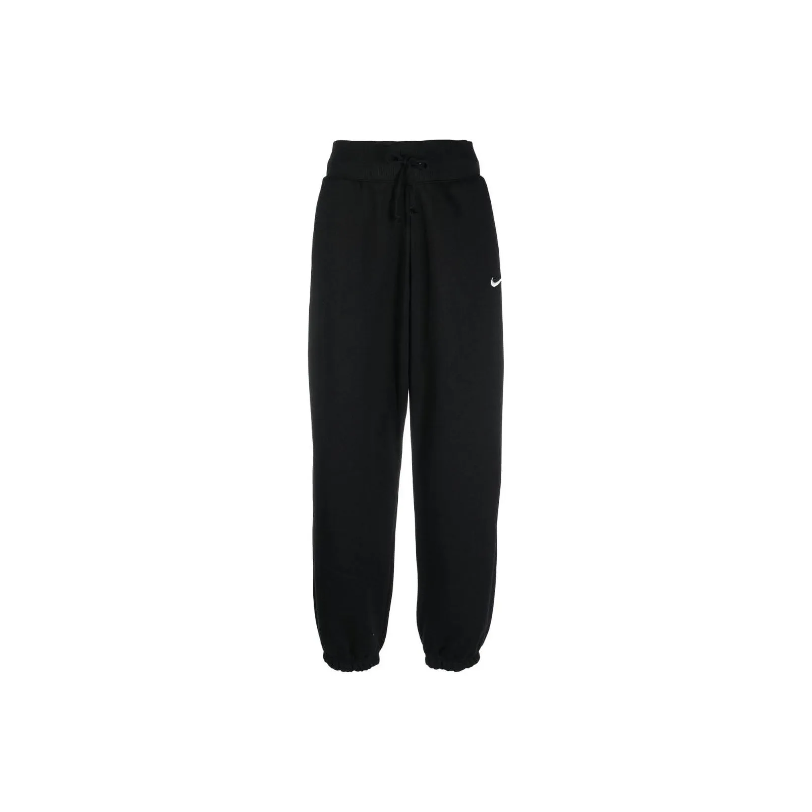 nike and Women's Phoenix Fleece High Waisted Oversized Sweatpants Black/Sail