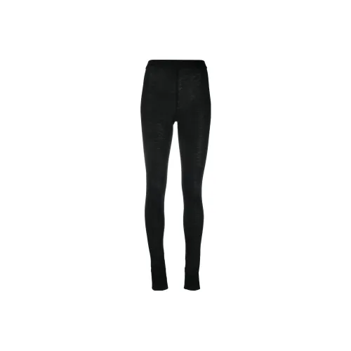 JIL SANDER Черные Женские Леггинсы