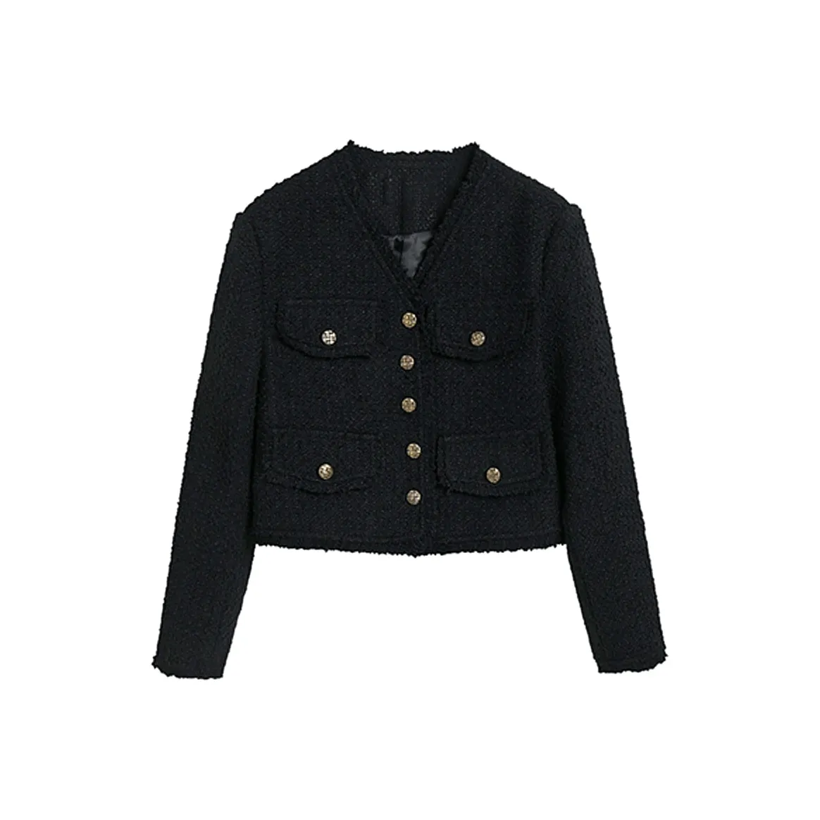 Incolore Cropped Coat Women's Black