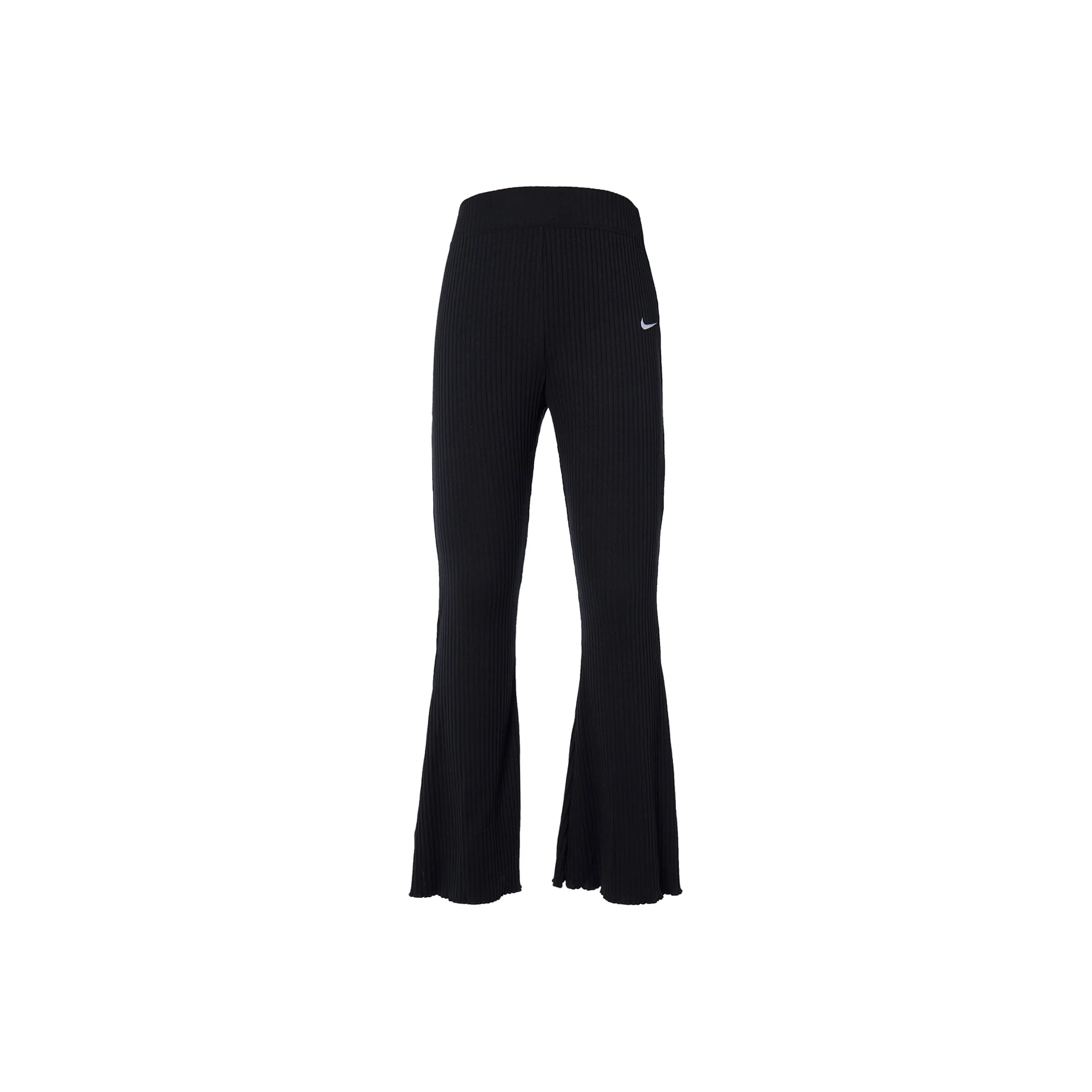 nike and Sportswear Women'ss High Waist Ribbed Jersey Pants Asia Sizing Black