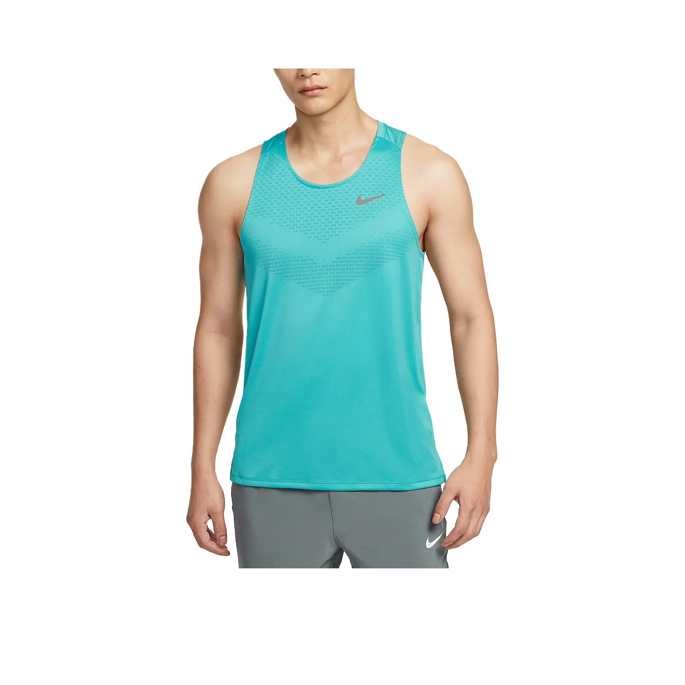 Nike Dri Fit ADV Майка Мужская Синяя Зеленая