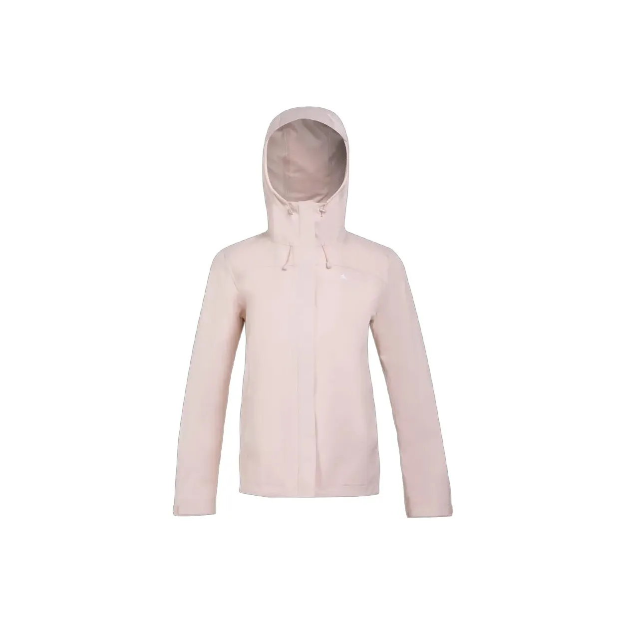 DECATHLON Поход Городская жизнь Путешествие Коммутирование Водонепроницаемый и Дождезащитный Ветровка Женские Кварцевый розовый