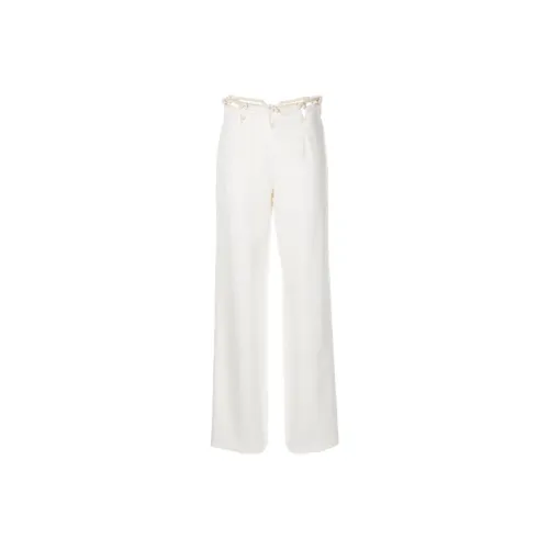 DION LEE Белые Женские Повседневные Брюки