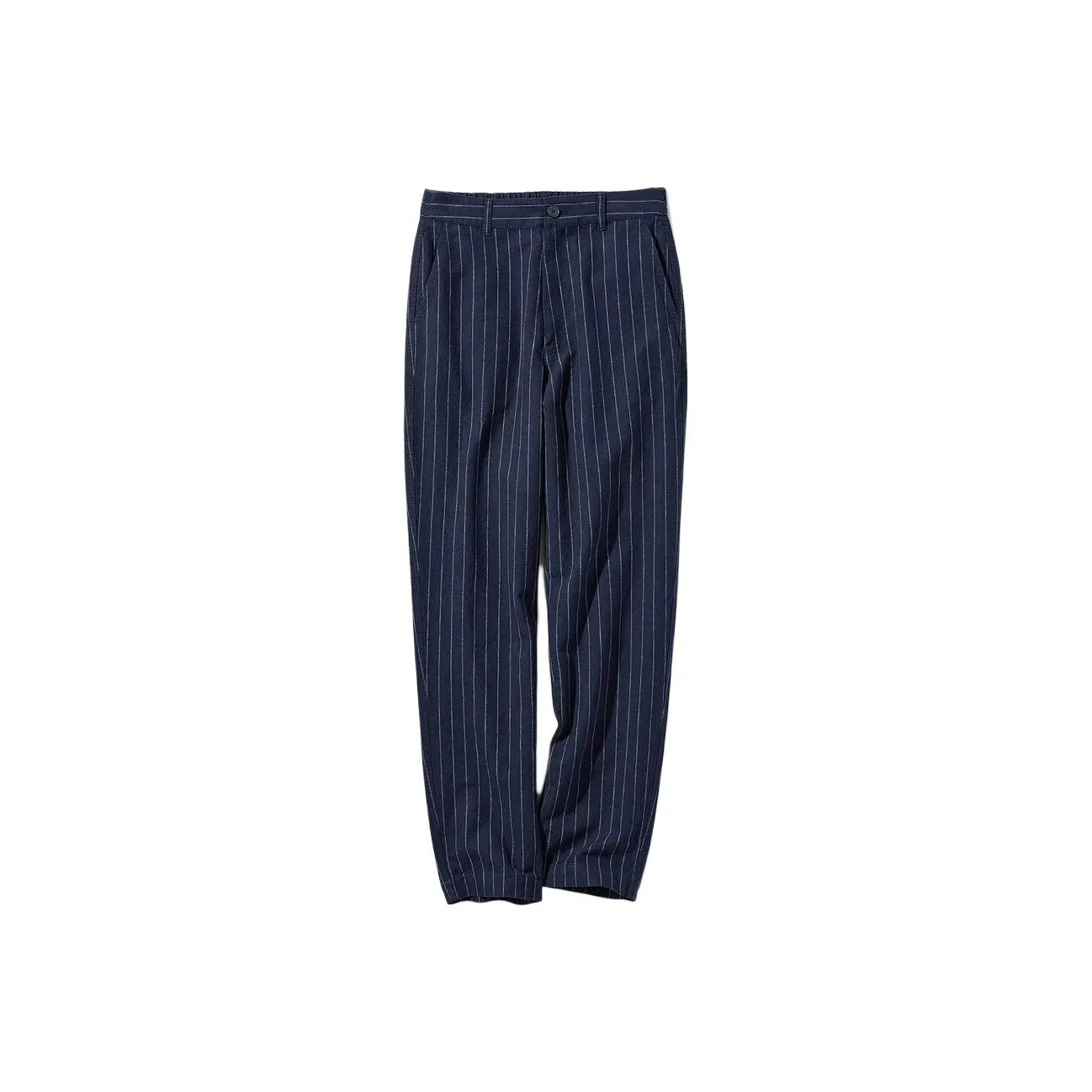 UNIQLO Повседневные брюки Женские Темно-синий