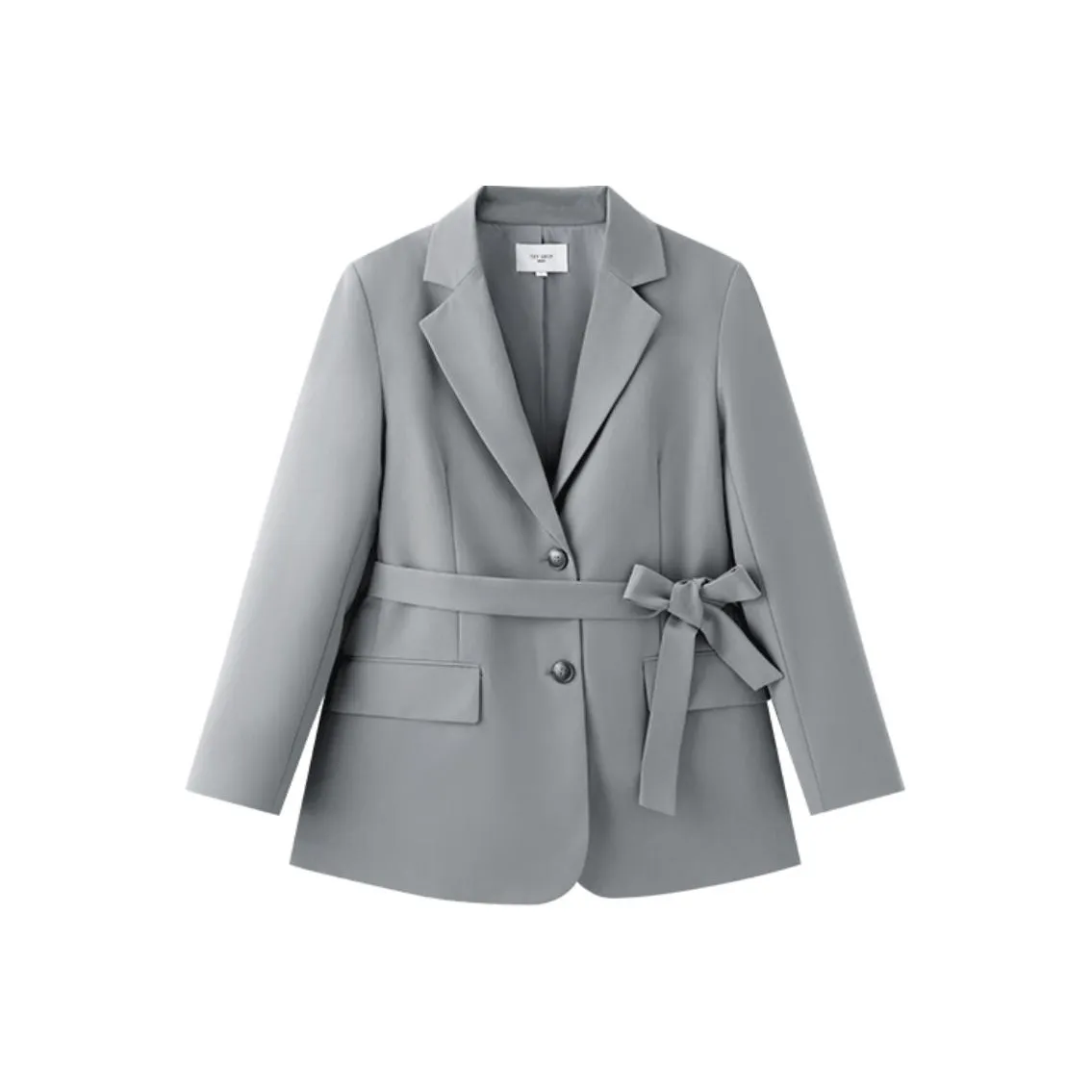 TKY SHOP Business Suit Women's Silver Coin Gray