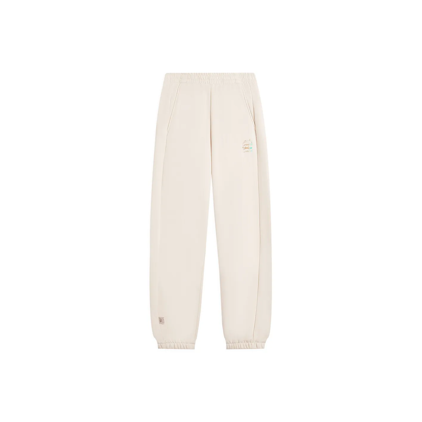 LiNing Knitted Sweatpants Women's Swan White