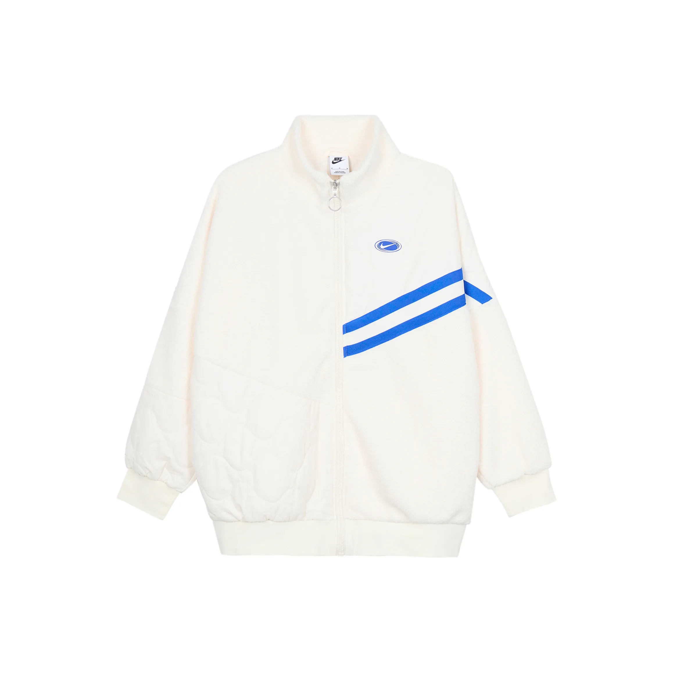 NIKE Светлая слоновая кость Женские бархатные куртки