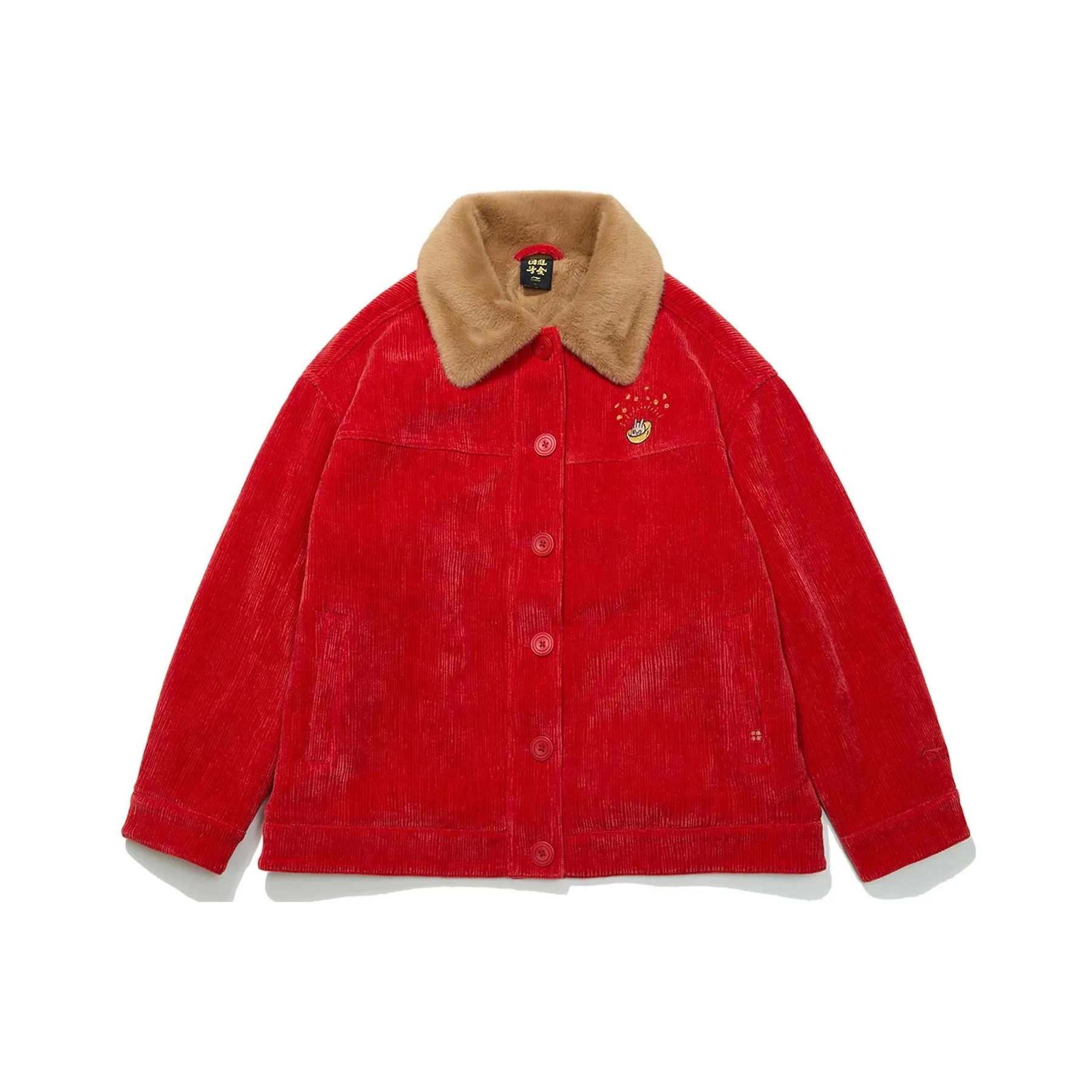 LINING Rijin Doujin Collection Куртка Женская Самба Красная