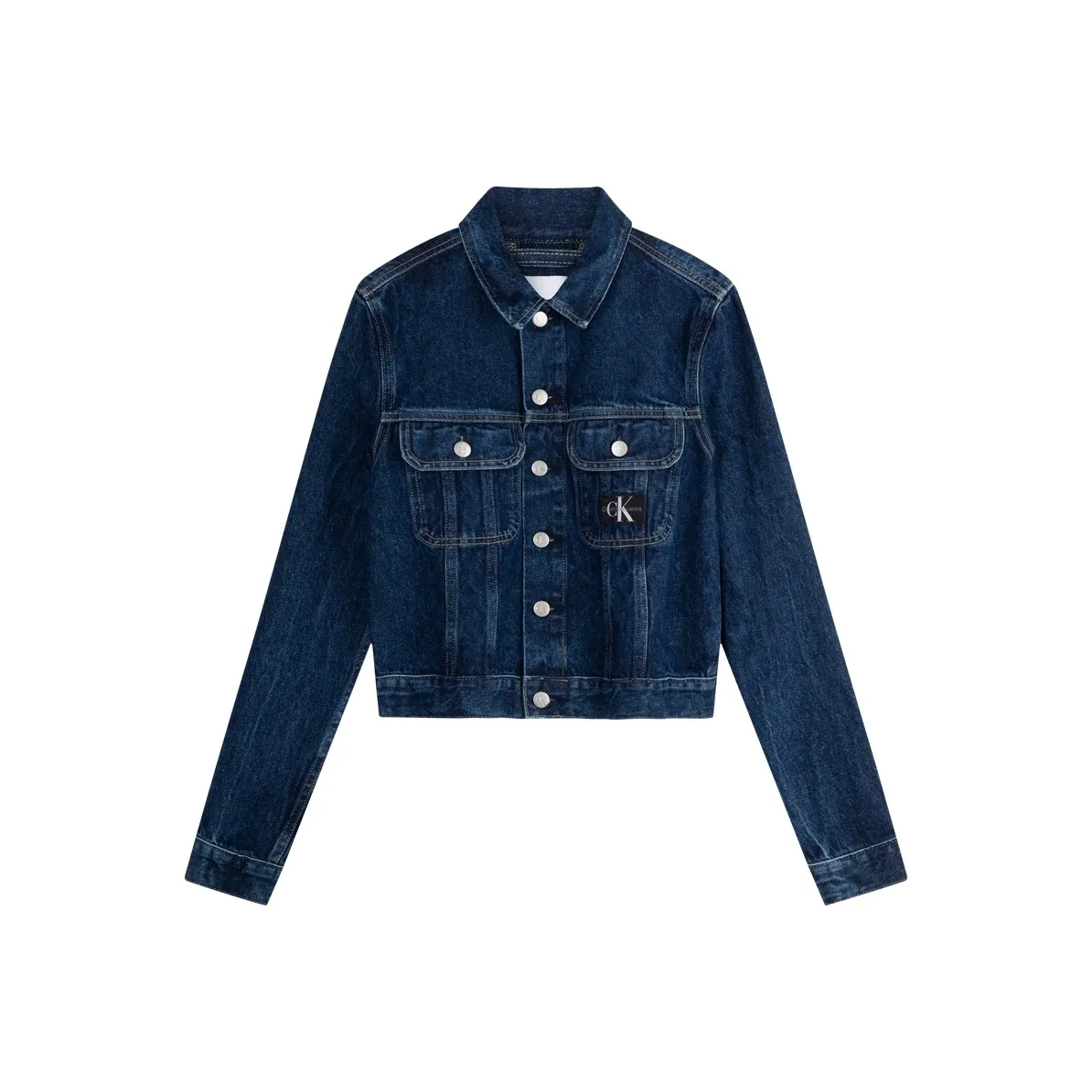 CALVIN KLEIN Denim Куртка Женская Джинсовая Синяя