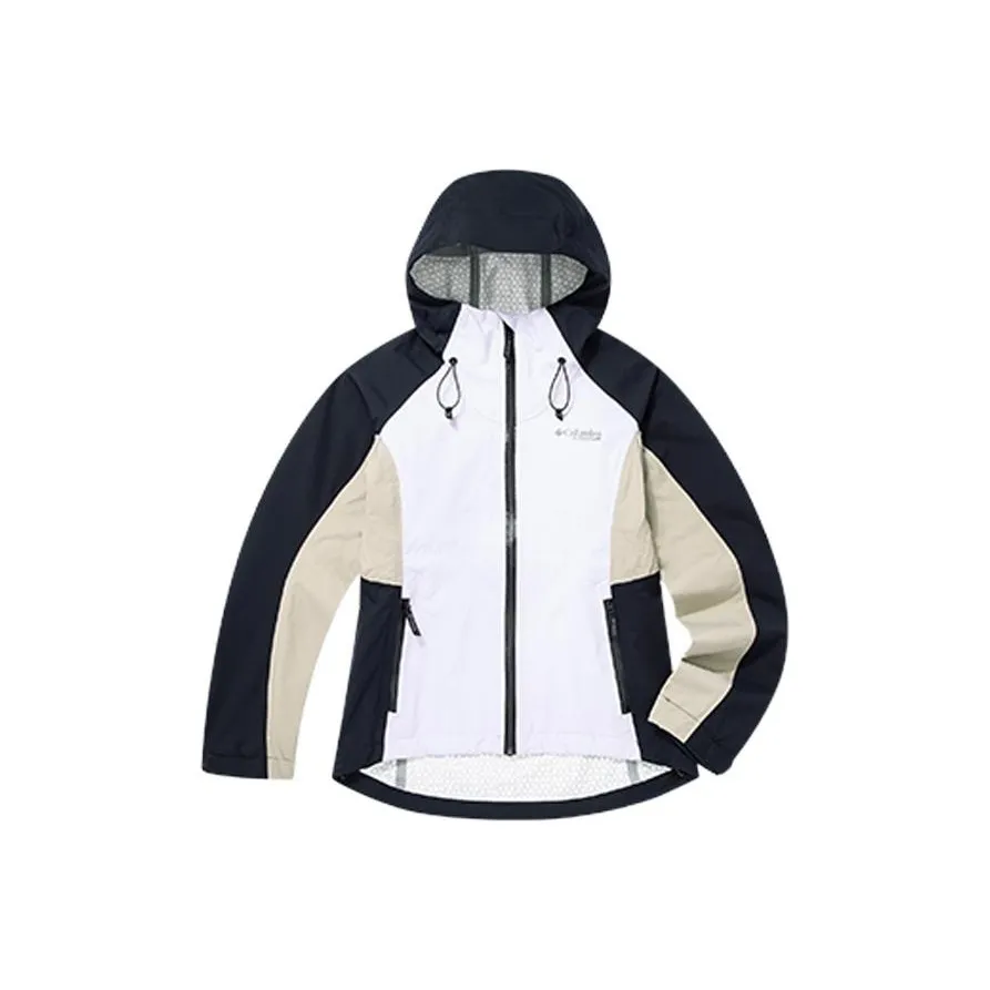 Columbia TITANIUM Windbreaker Jackets Women's White