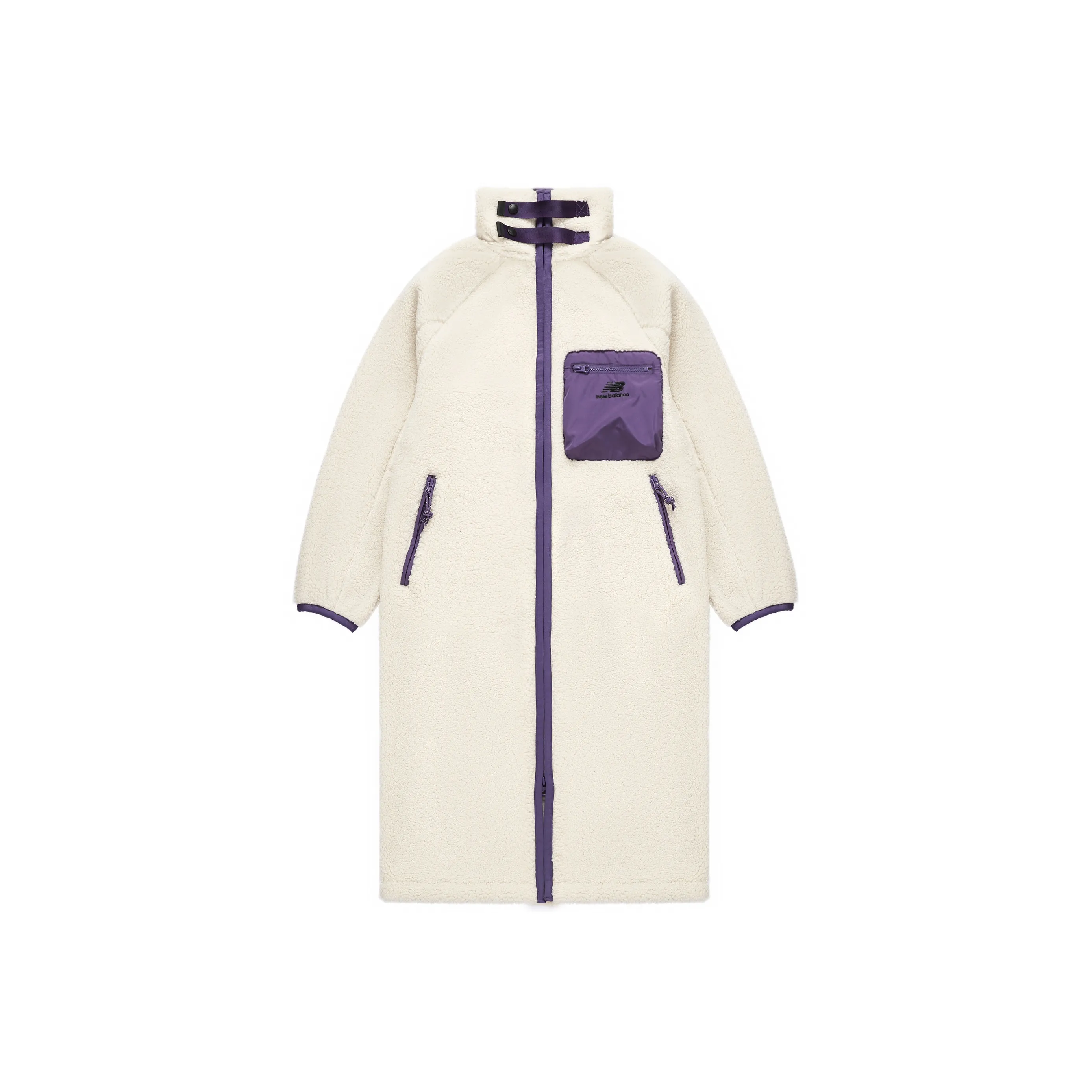 New Balance Velvet Jackets Women's Ecru
