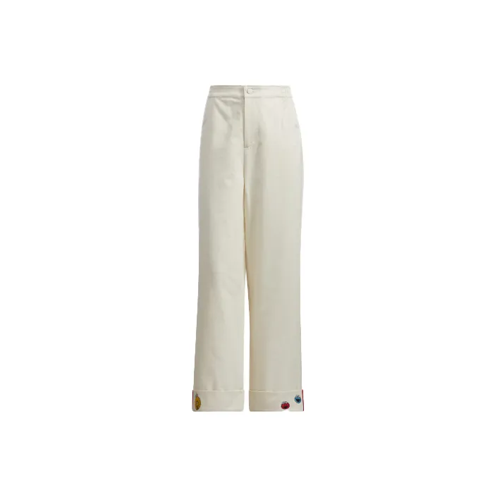 Sesame Street X Adidas Neo Sesame Street Co branded Collection Casual Pants Women's Pink White