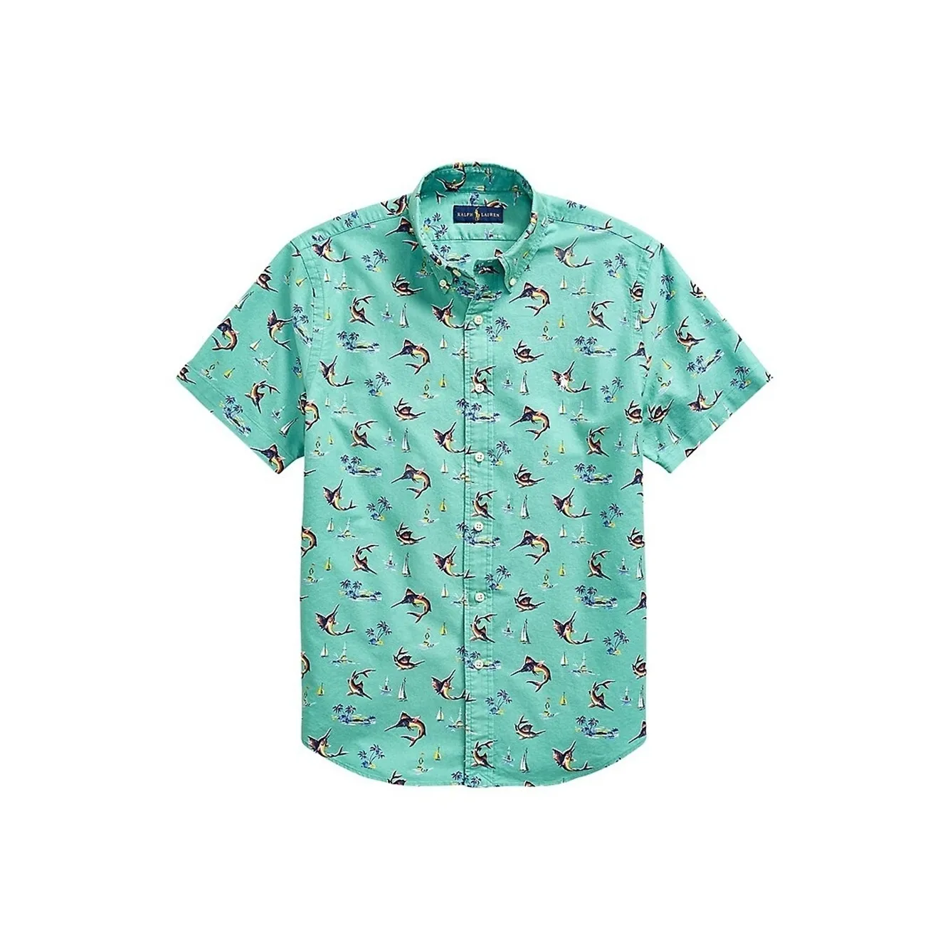 Polo Ralph Lauren Рубашка Мужская Зеленая