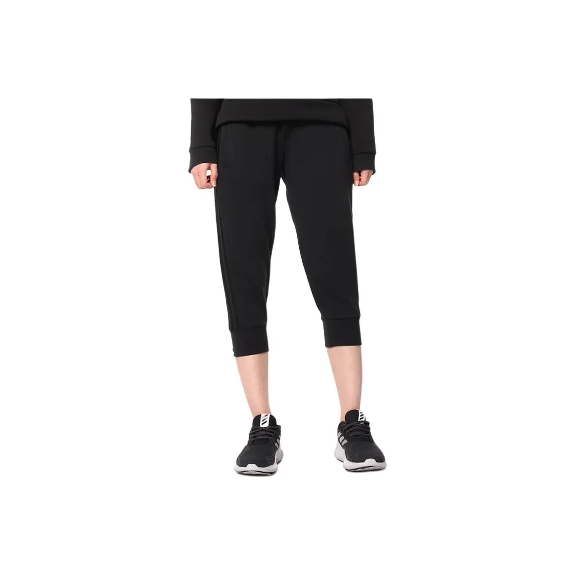 Adidas ESS 3S 3 4PT SL Повседневные брюки Женские Черный