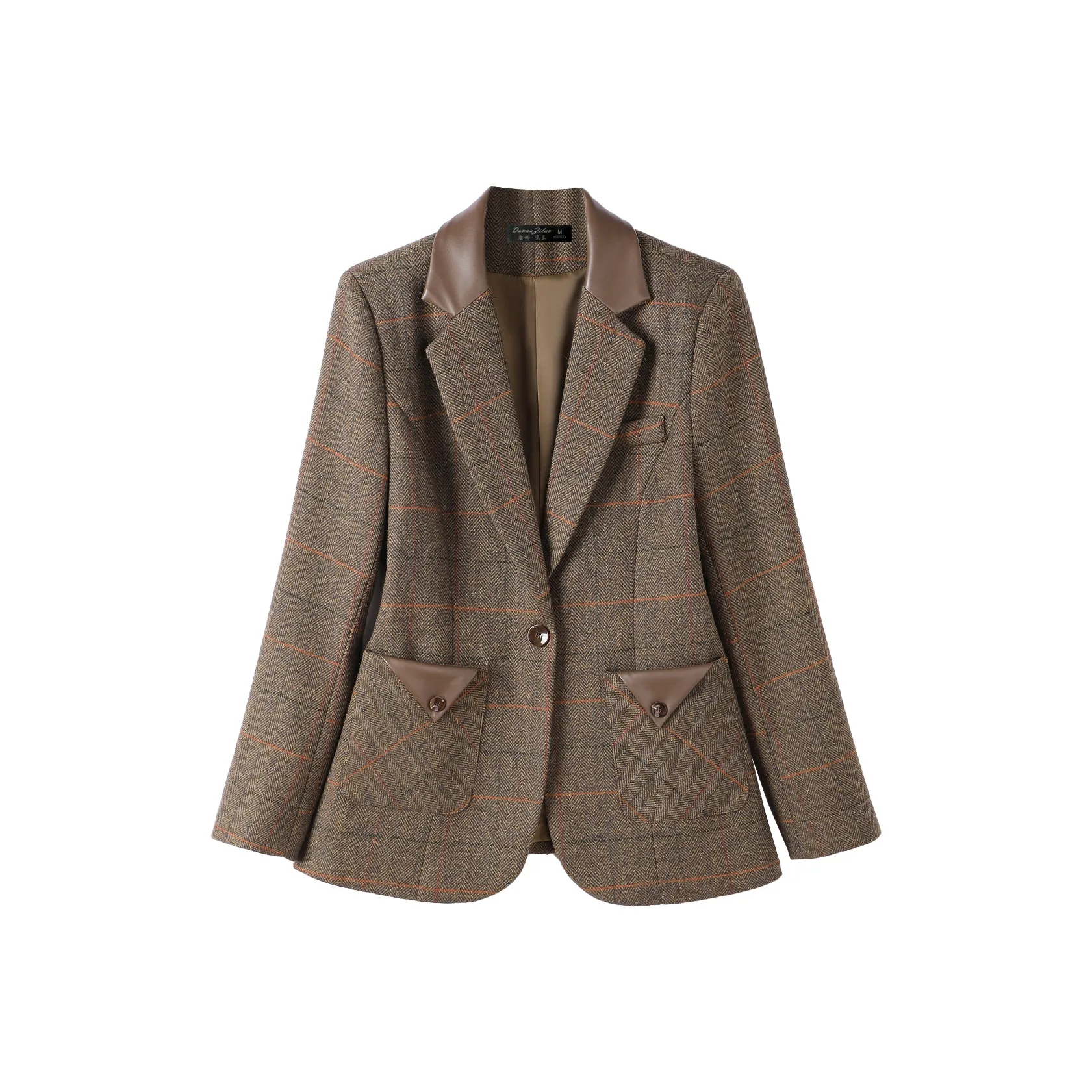 DonnaZilan Бизнес-костюм женский цвет кофе