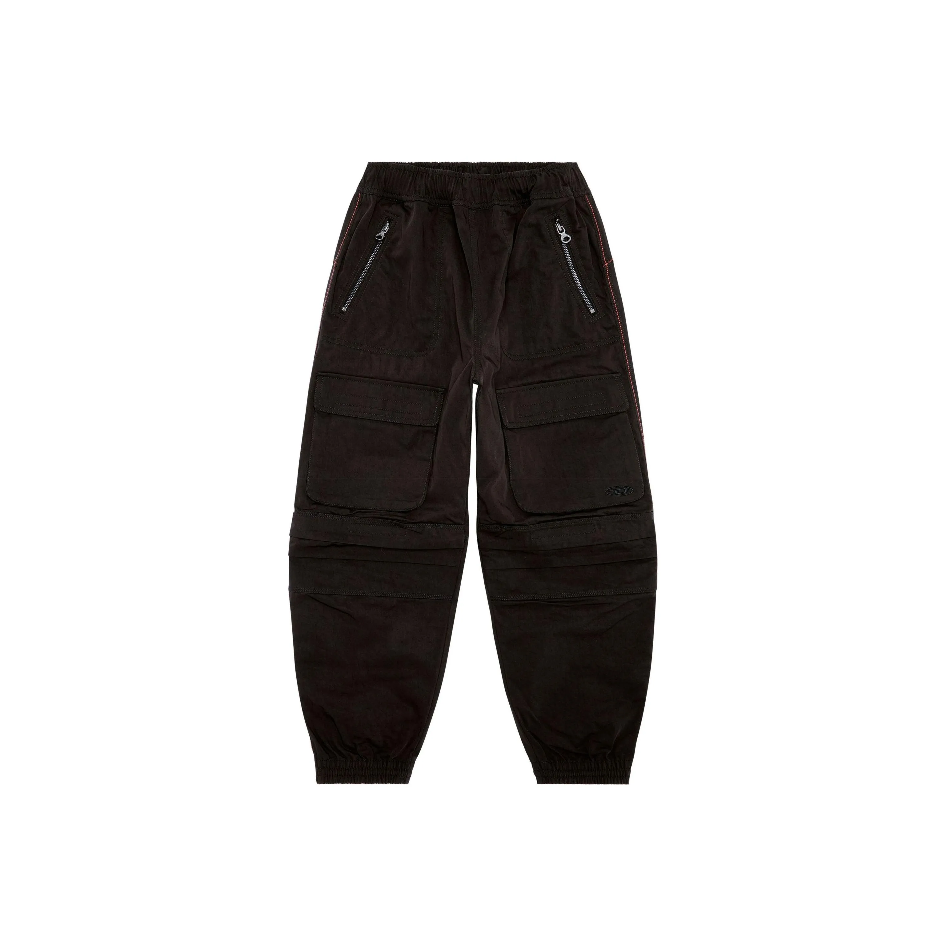 DIESEL Повседневные брюки Женские Черные