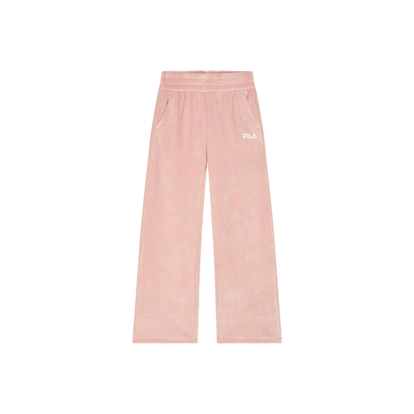 FILA Повседневные брюки Женские Конфетный цвет Мед Пудра