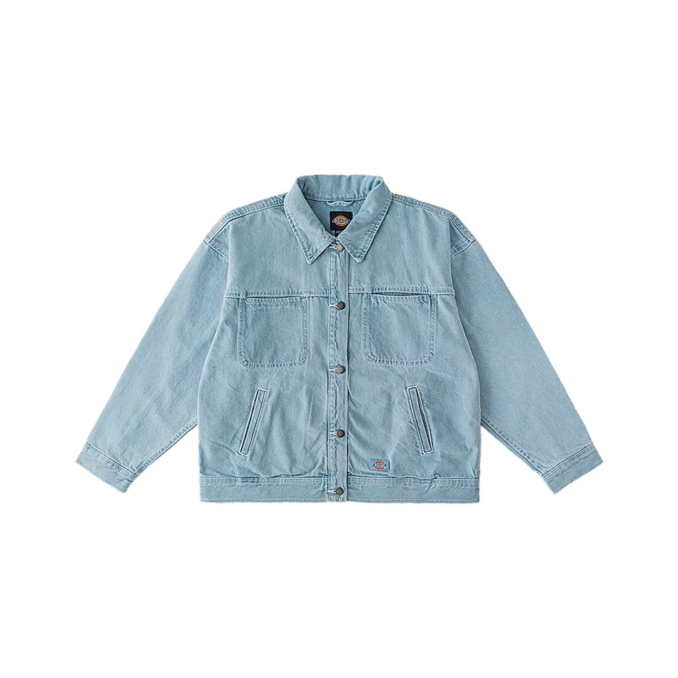 Dickies Denim Jackets Women's Blue