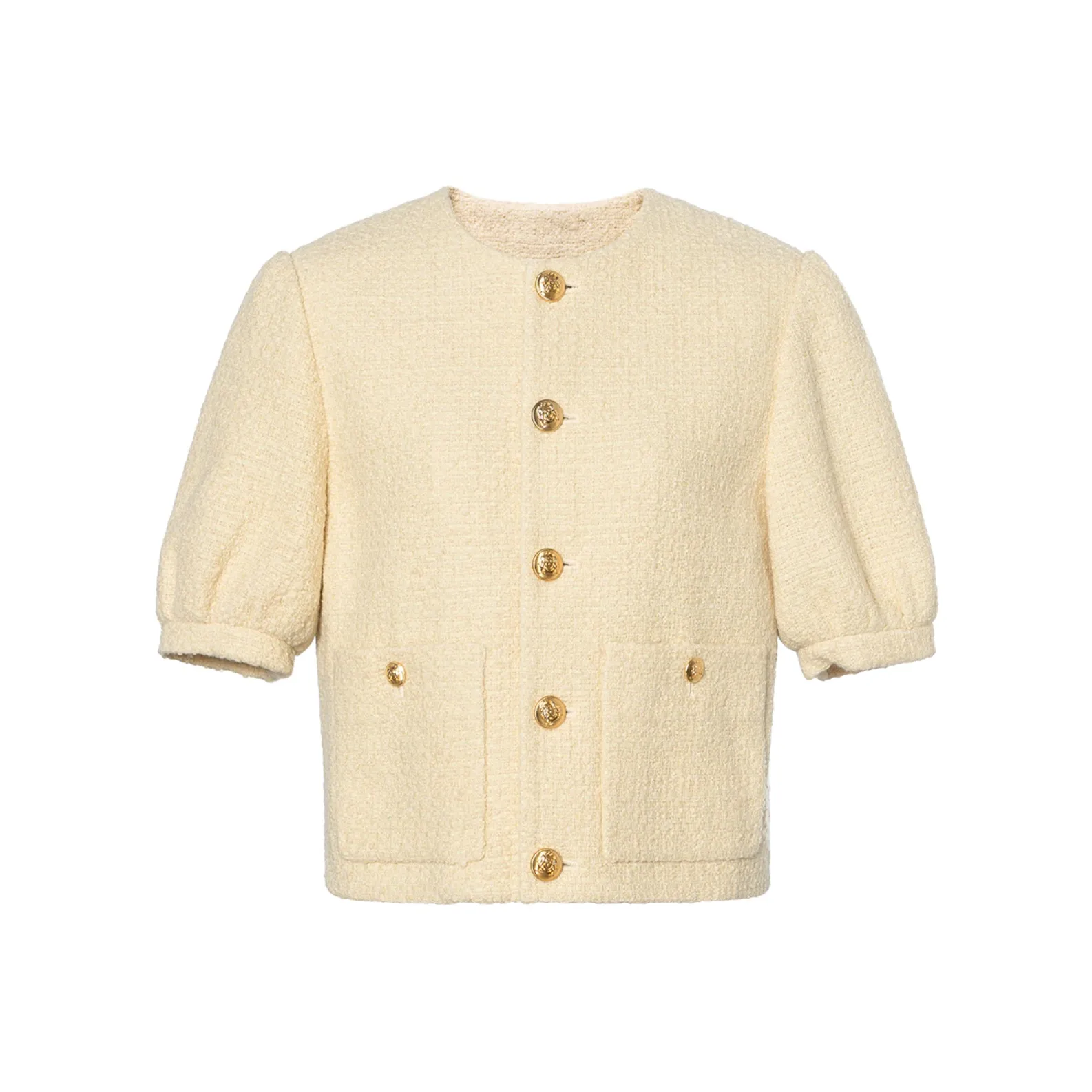 CELINE Cardigan Jacket In Bouclé Tweed