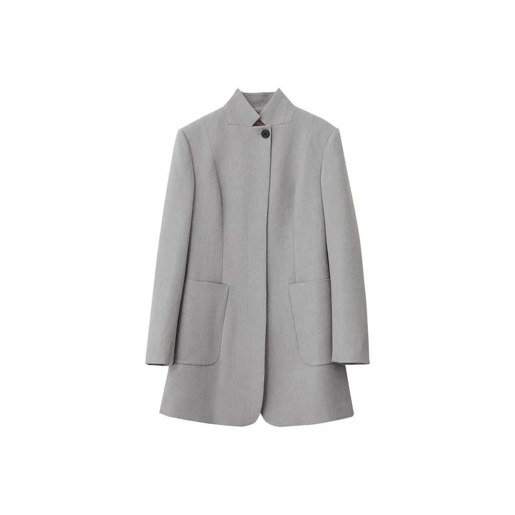 AMII Бизнес-костюм женский серый