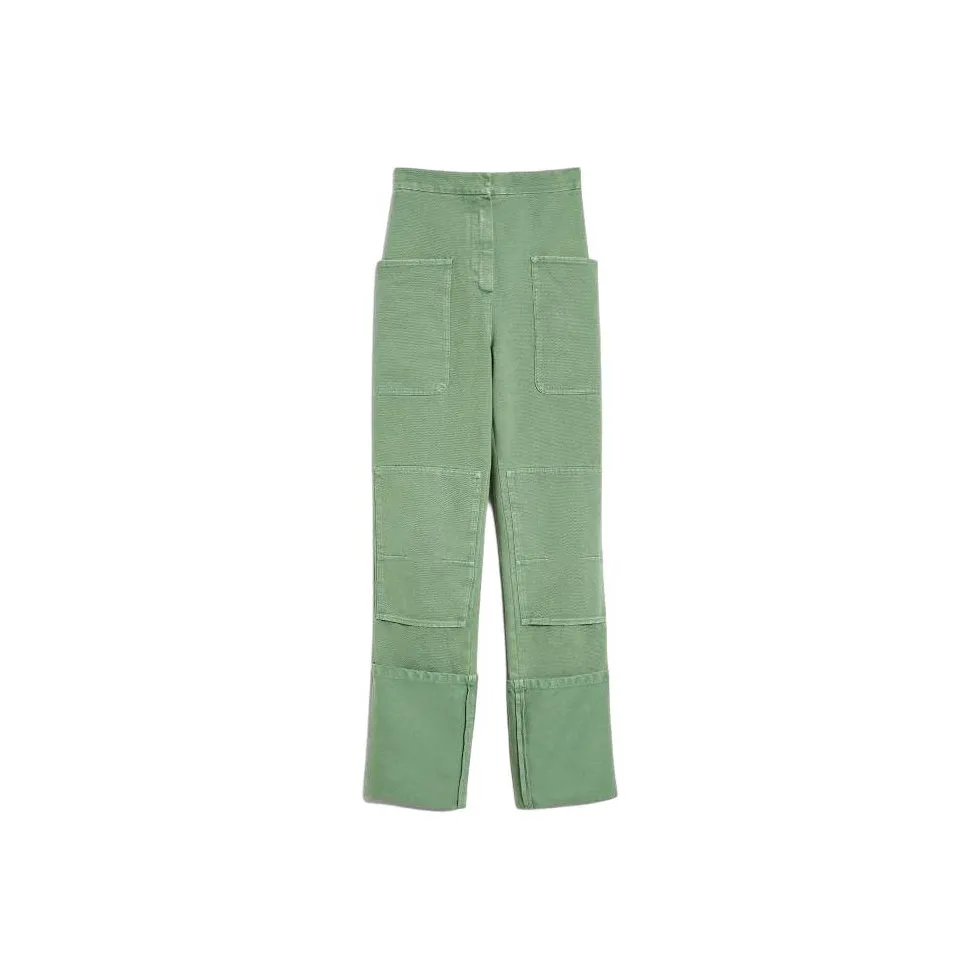 MaxMara Повседневные брюки Женские Зеленые