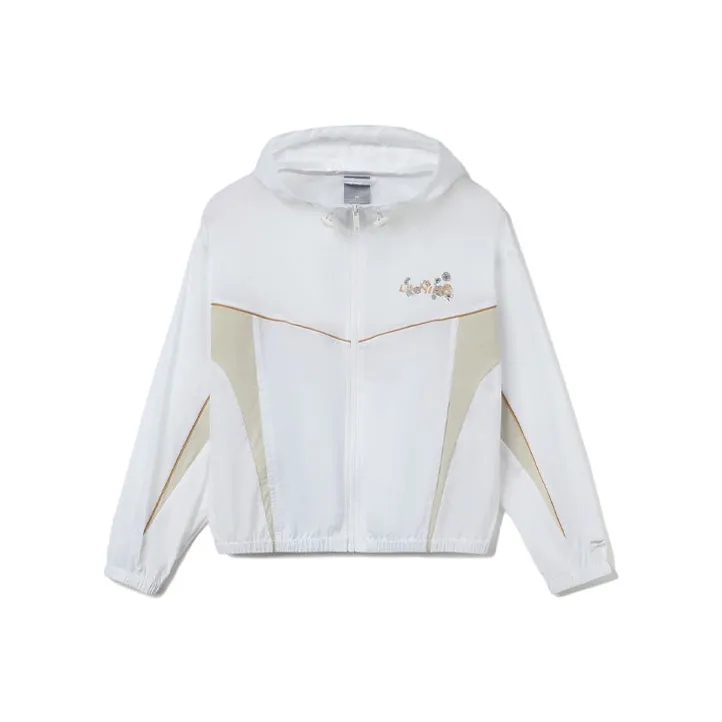 LiNing Sports Fashion Collection Trench Coat Women's White