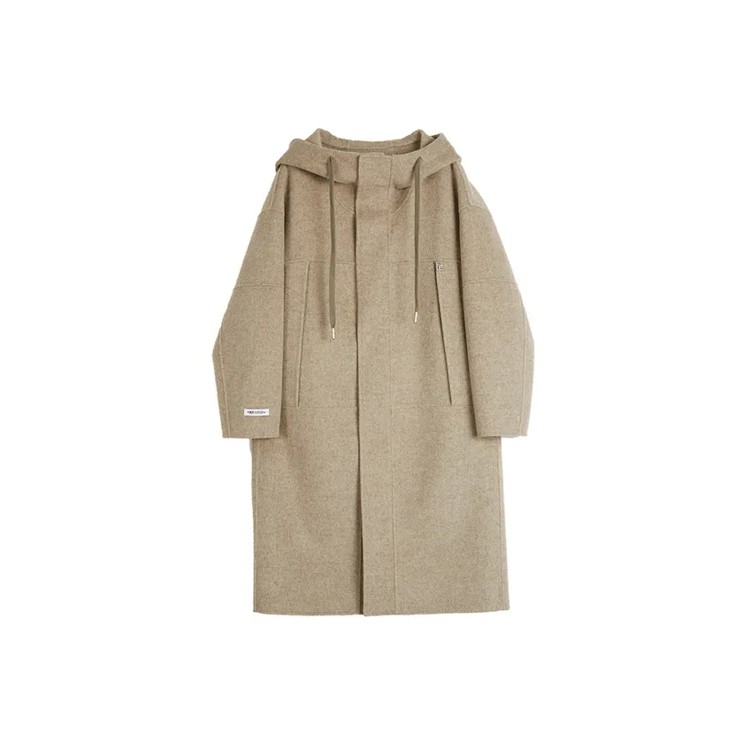 Elle Хаки зеленый Женское пальто