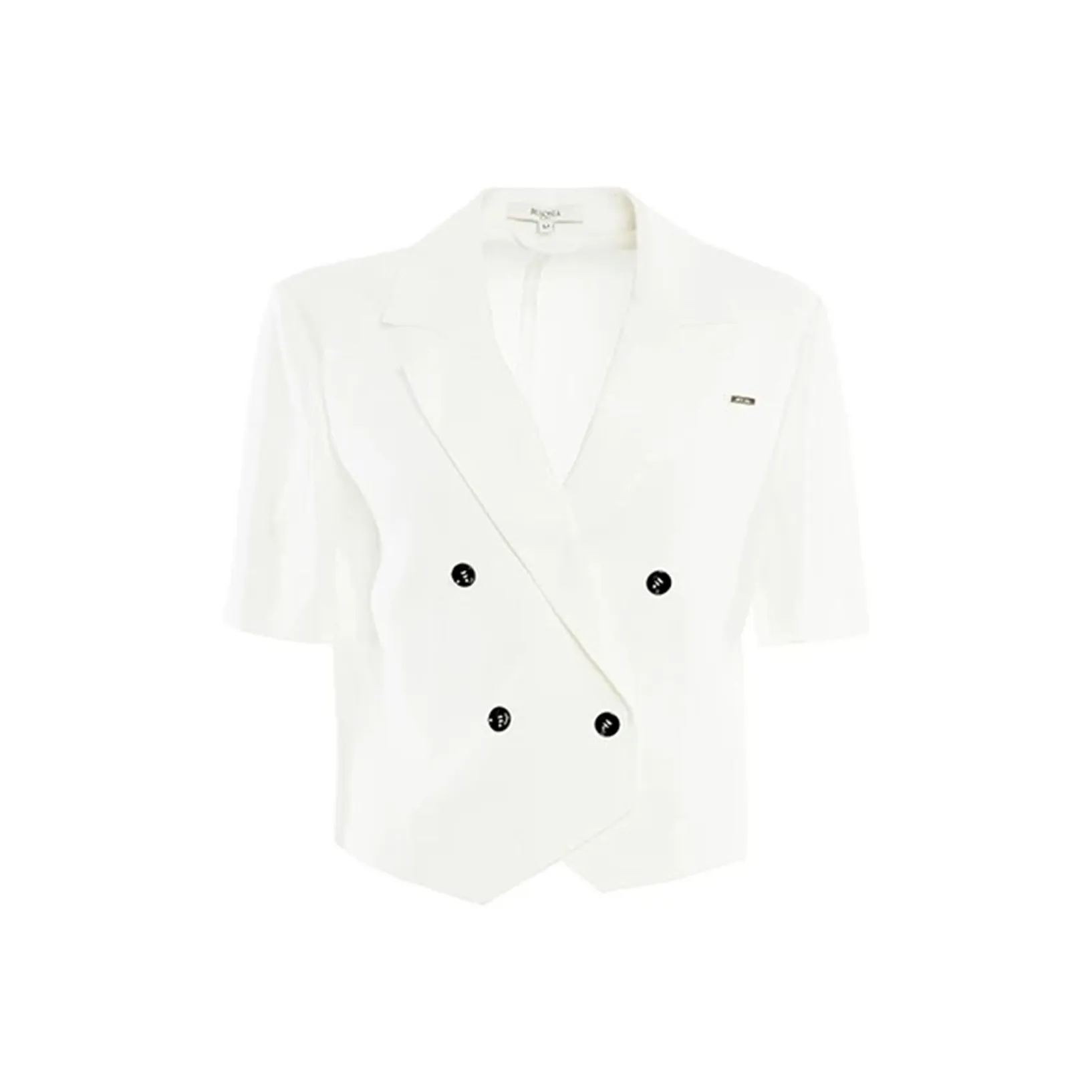 BESIONIA SS24 Бизнес Костюм Куртка Женская Белая