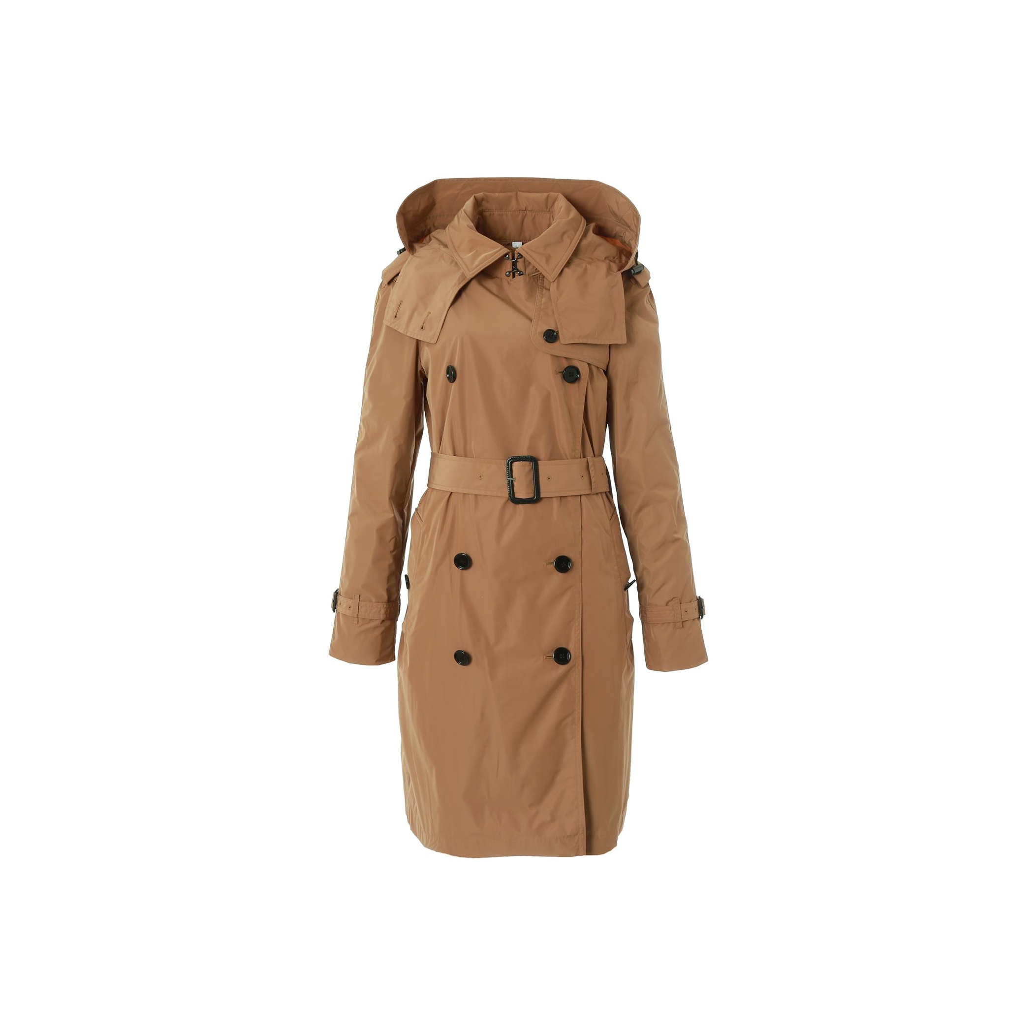 ジャケット Burberry FW25 Burberry Coats (8107510 C1900) Burberry Zip-Detail Belted Trench Coat | Neiman Marcus