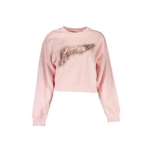 GUESS JEANS Розовые Женские Свитшоты