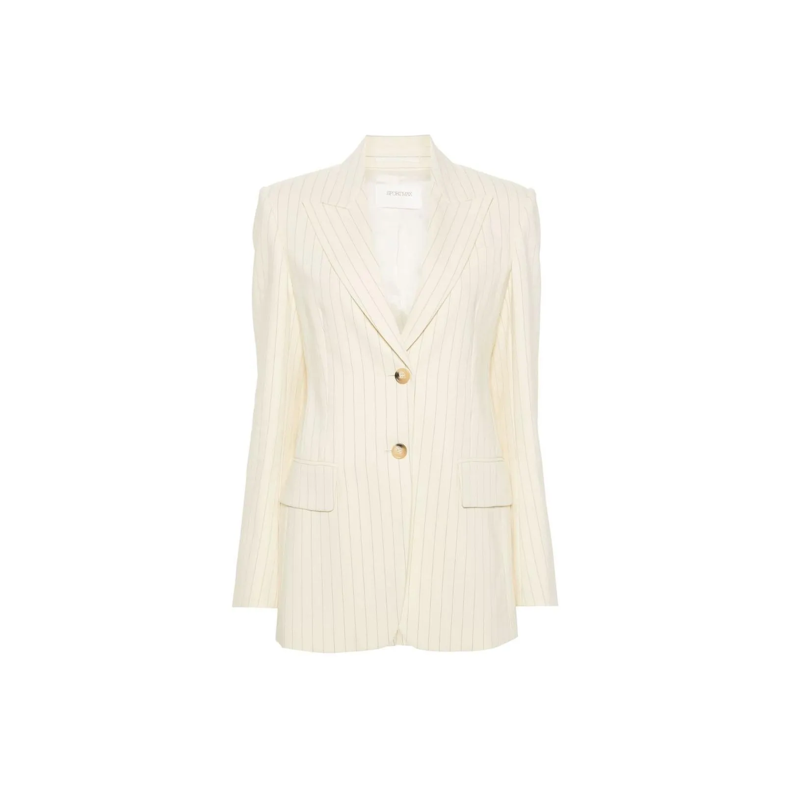 SportMax Striped Single Breasted Jacket