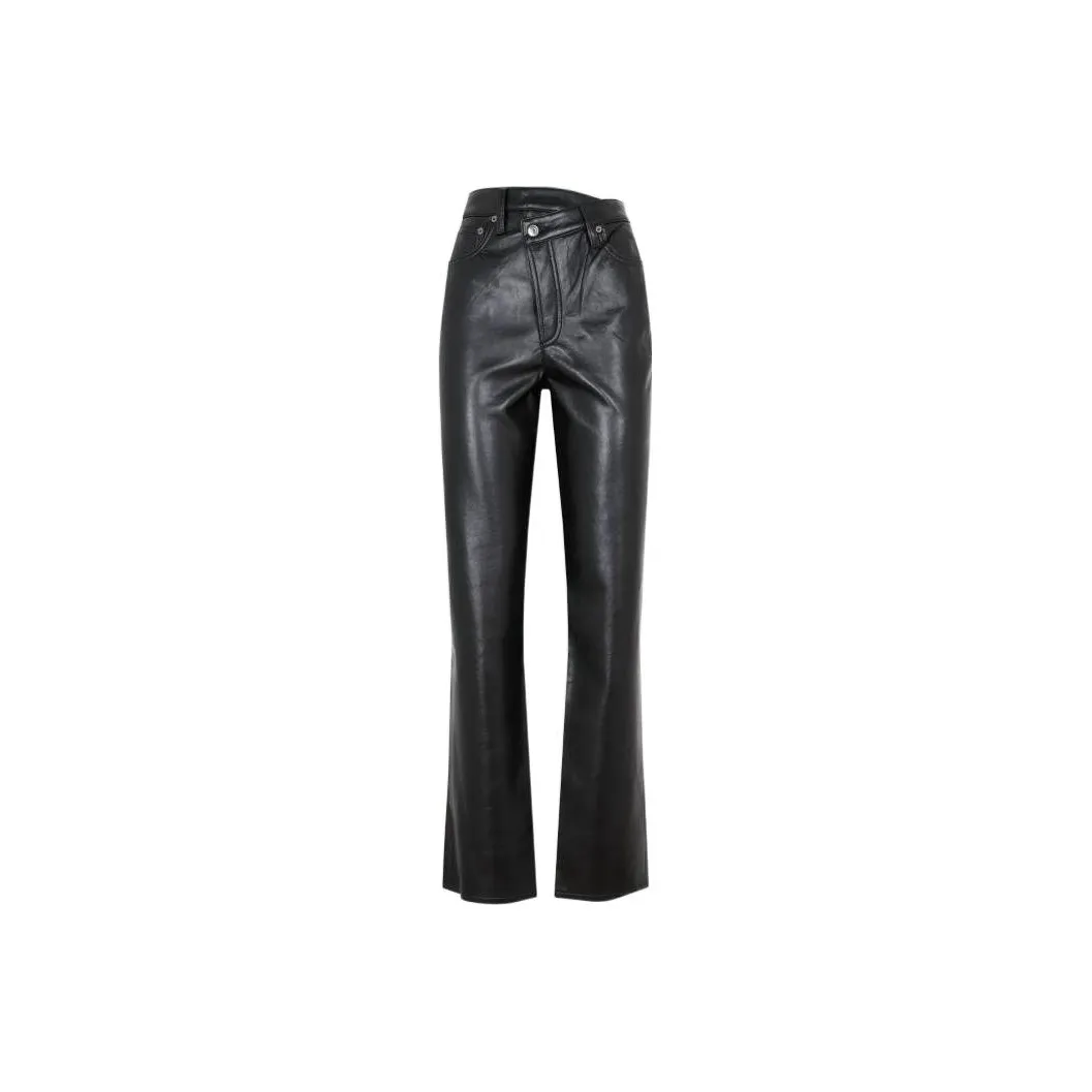 AGOLDE Mid Rise Straight Leg Trousers