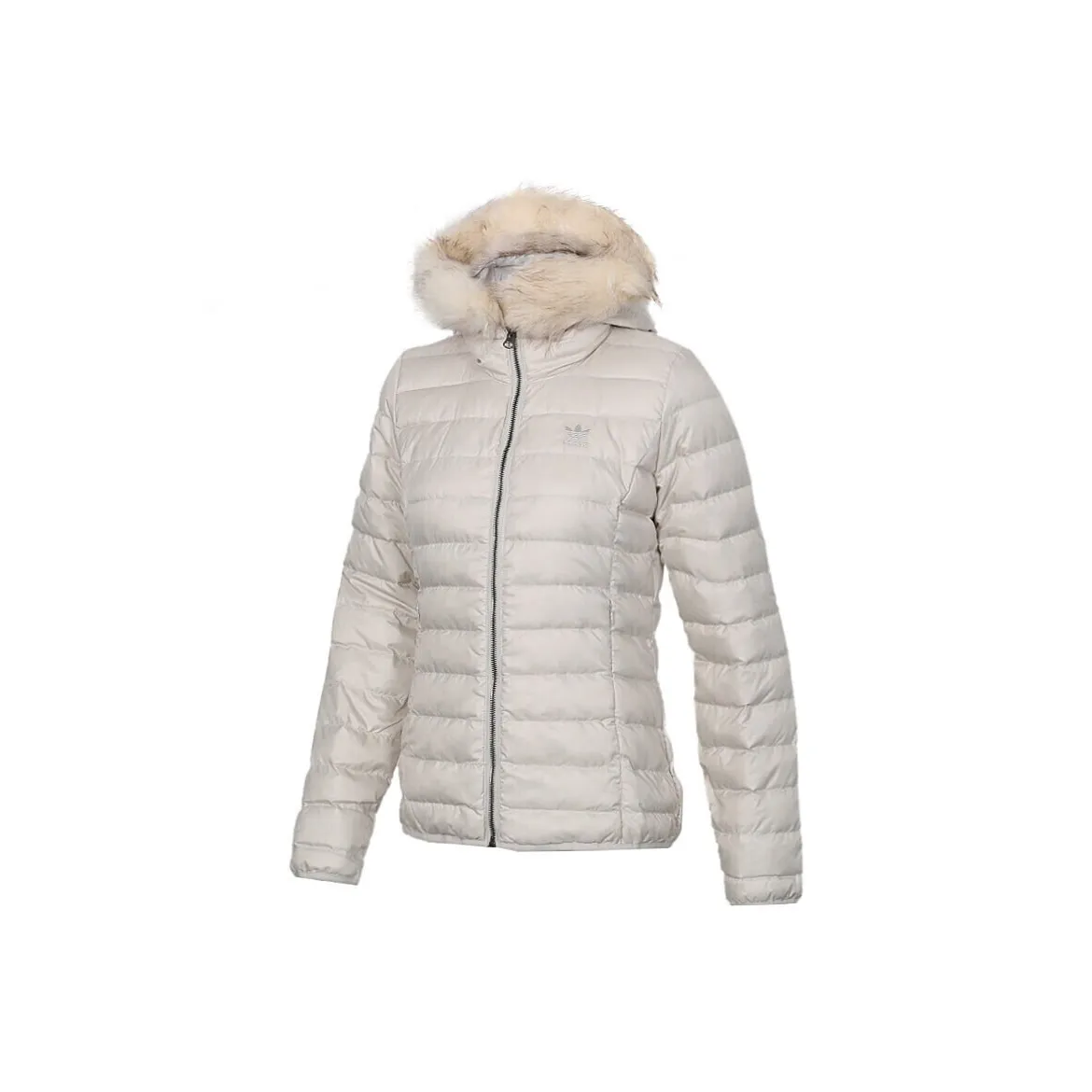 Adidas Originals Пуховик Женские Крем Хаки