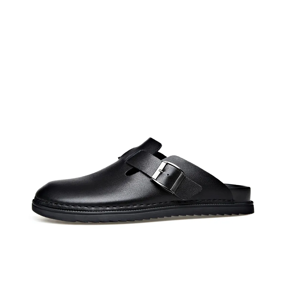 Romon Домашние тапочки Мужские Черные