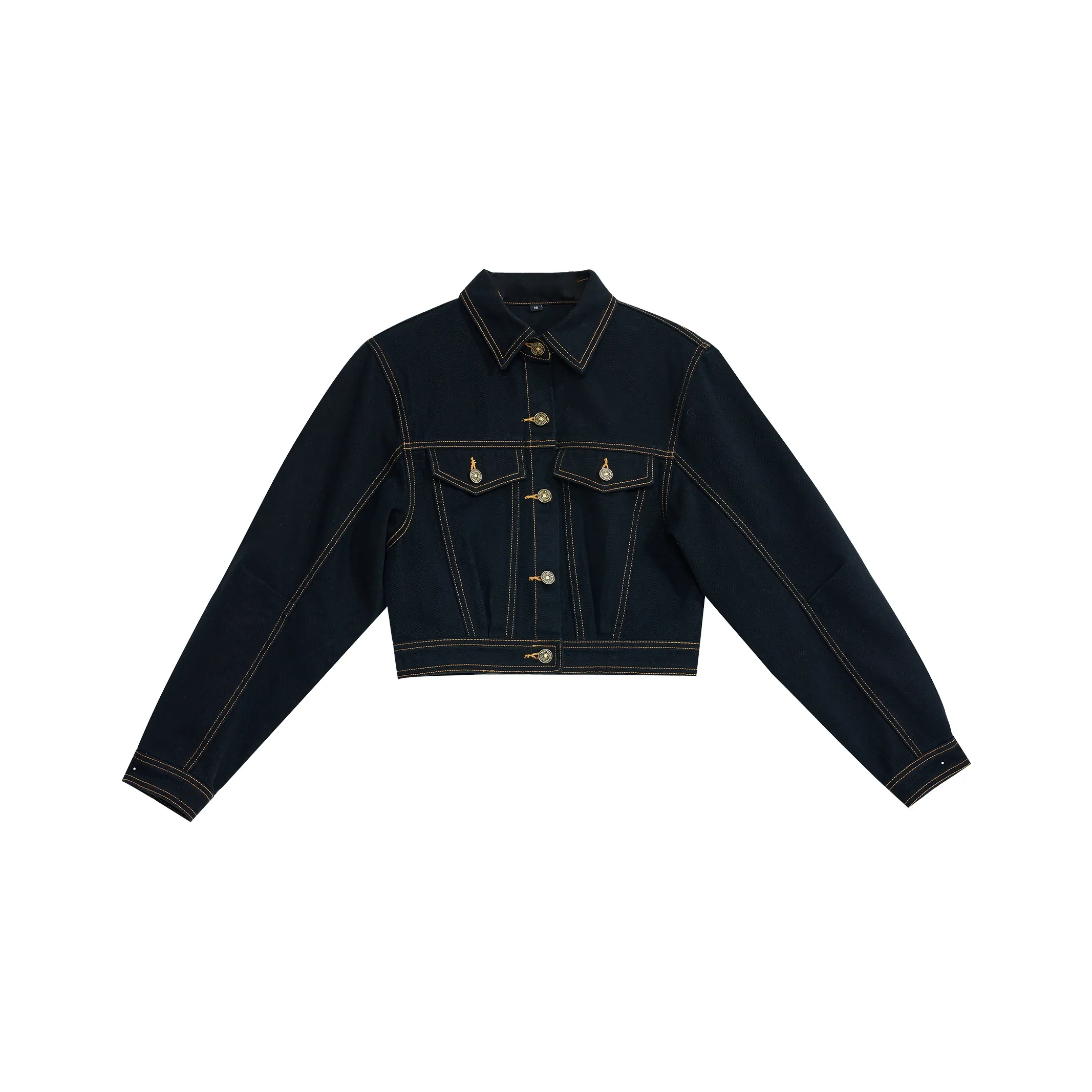 Wen Shan Denim Jacket Women's Black