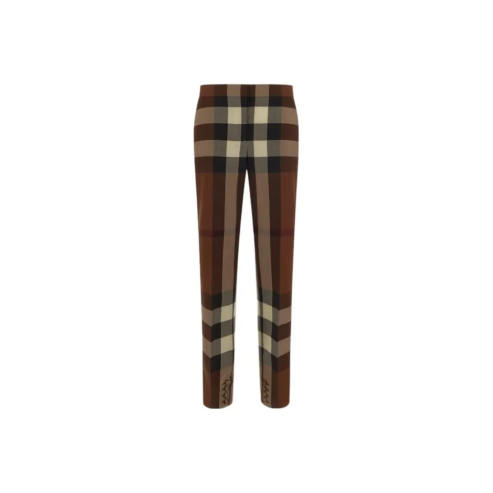 Burberry Check Tailored Trousers