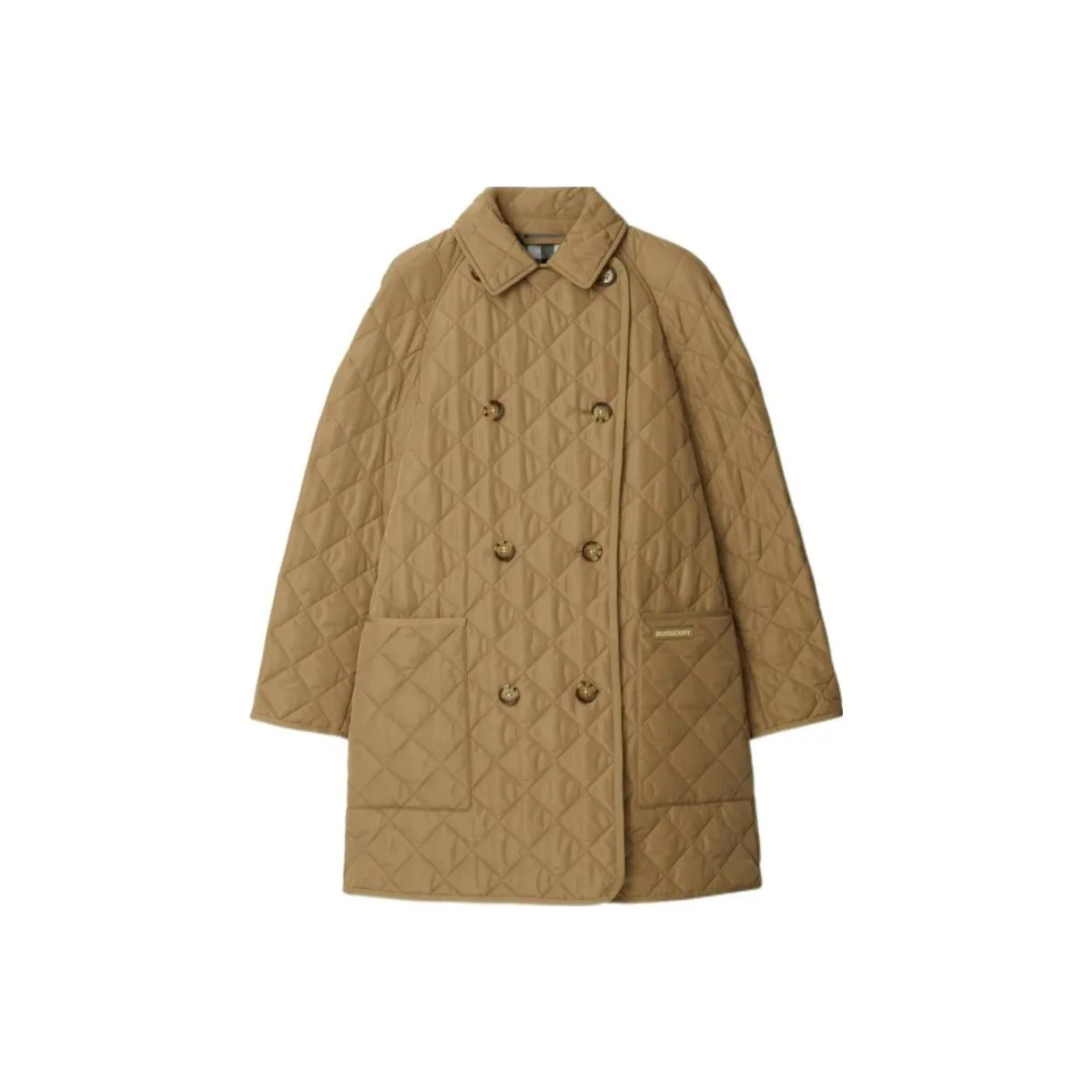 Burberry Puffer Jacket Women's Camel