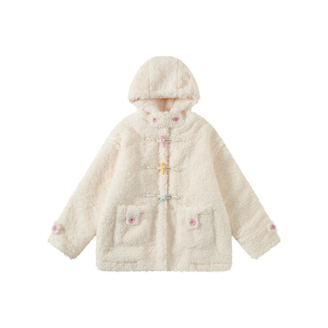 Umoumo Белое Женское Пальто