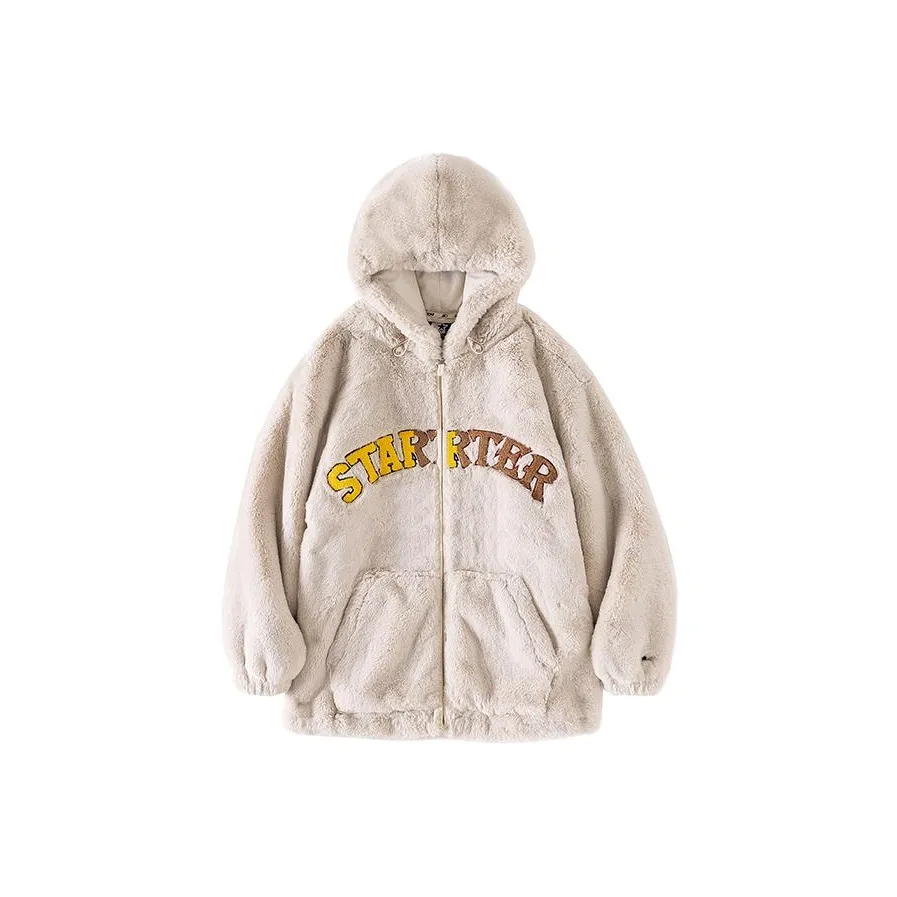 STARTER Velvet Jackets Women's Birch White