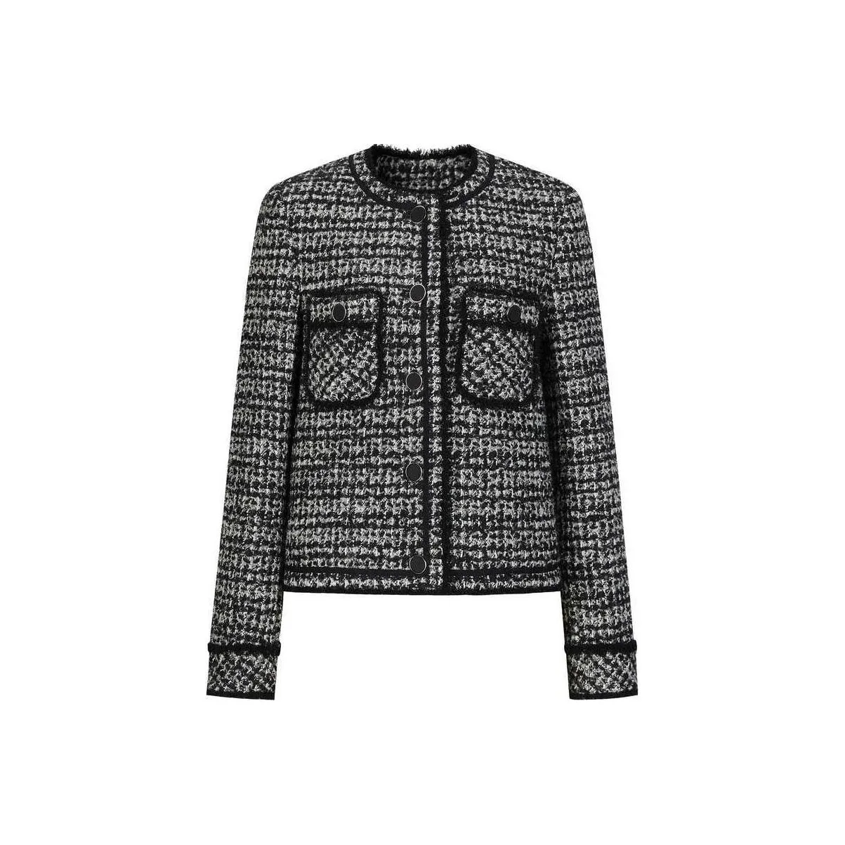 JZ. ANNAKRO Cropped Jacket Женская Floral Black