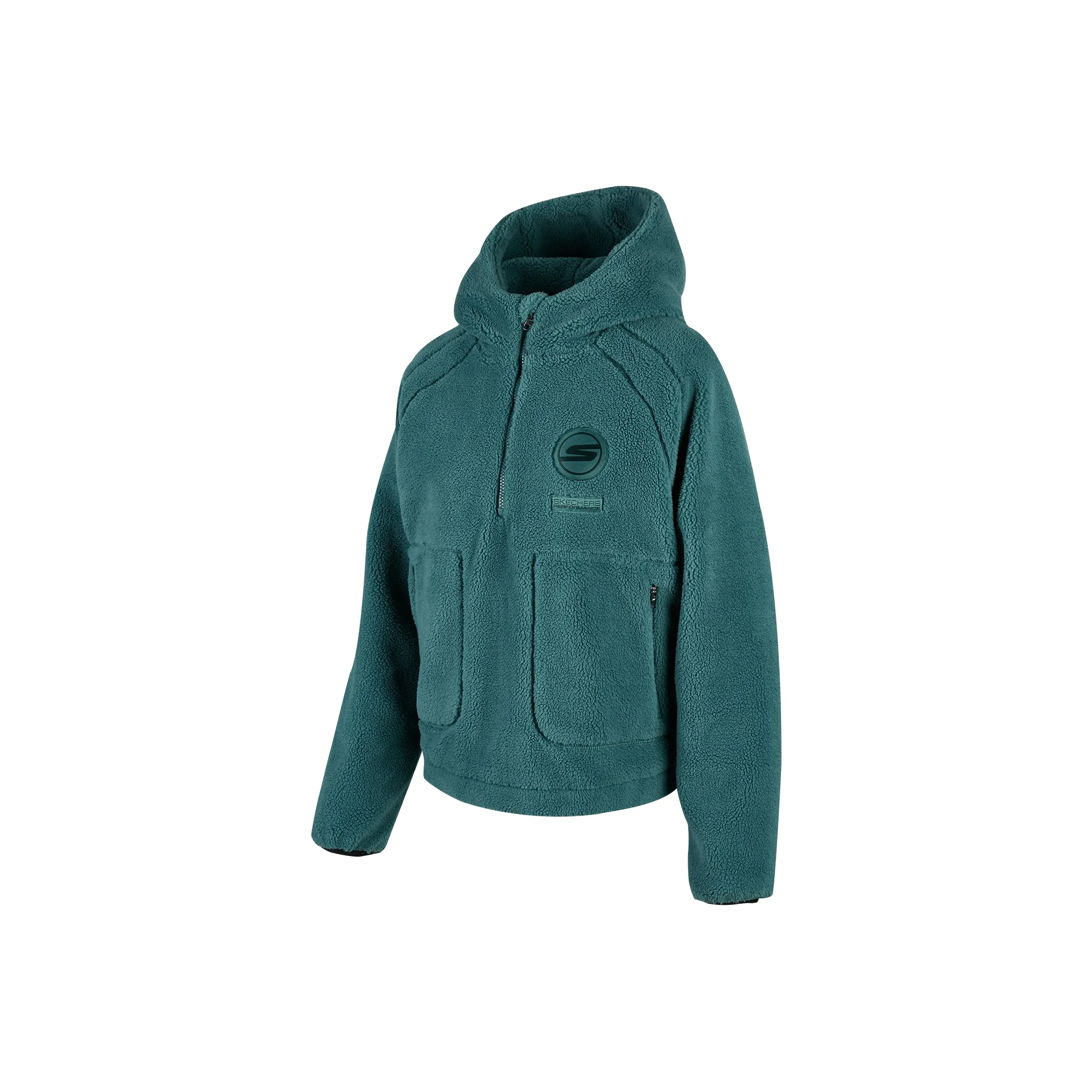 Skechers Пальто Женское Чернила Синий Зеленый