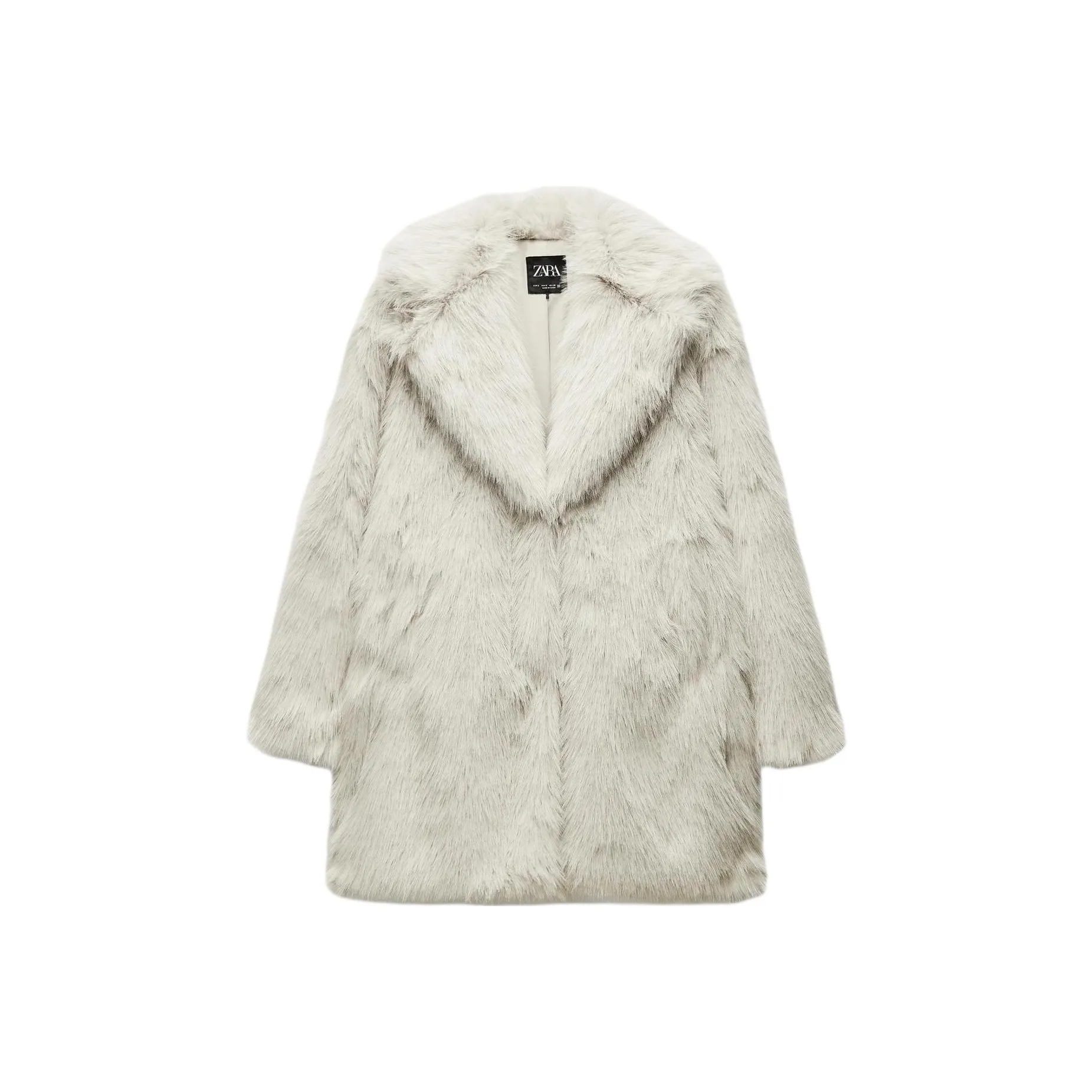 ZARA Coats Women's Natural Color