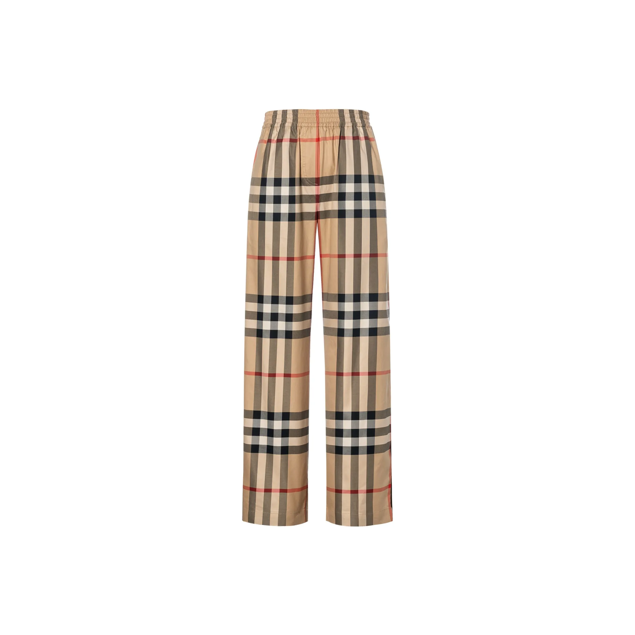 Burberry Check pattern Cotton Trousers