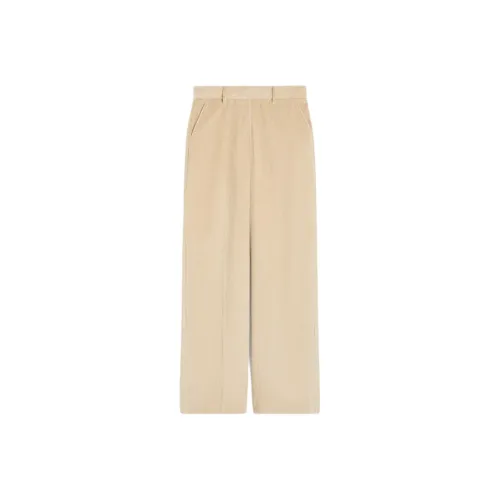 WEEKEND MaxMara Желтые Женские Повседневные Брюки
