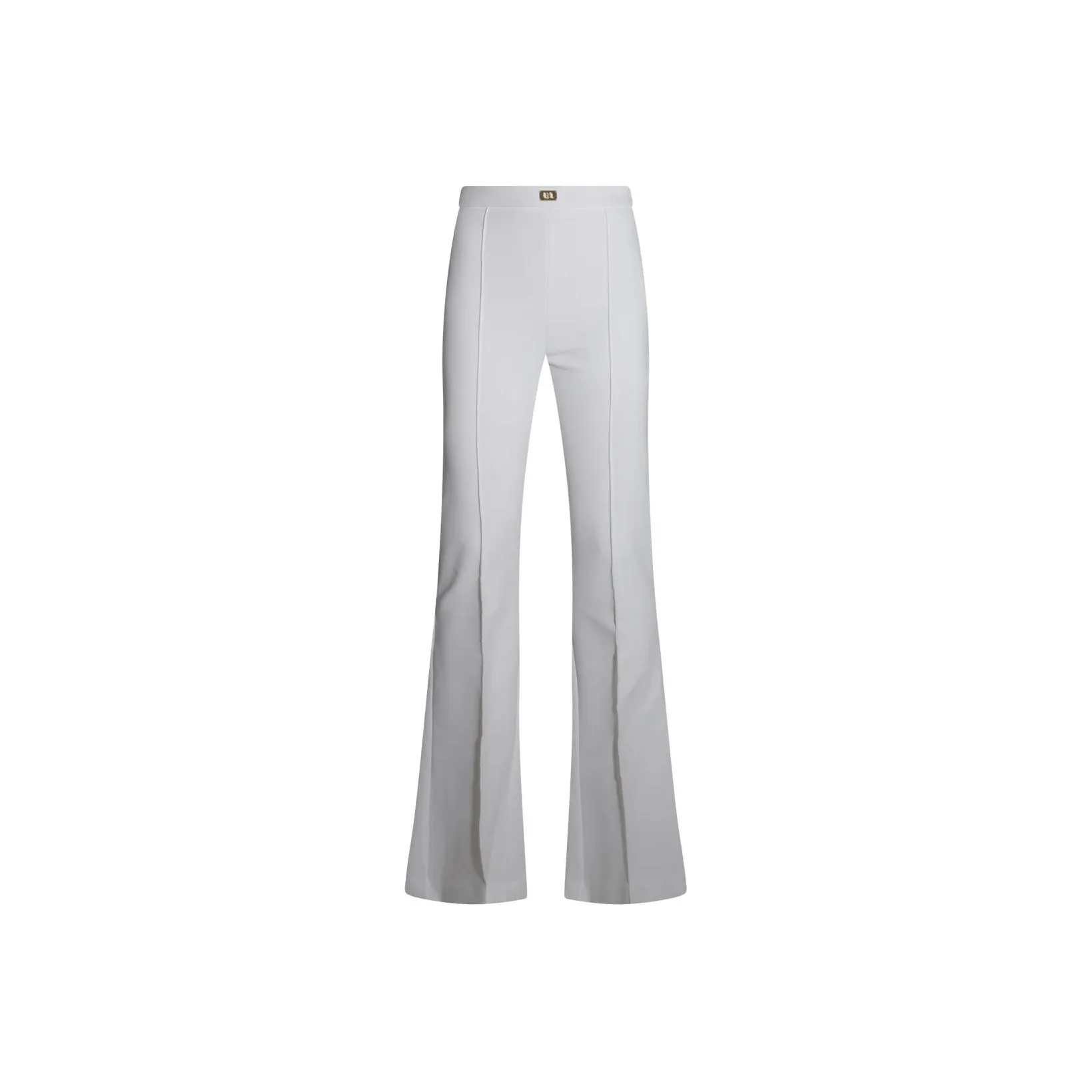 Elisabetta Franchi Crêpe Bell Bottom Trousers
